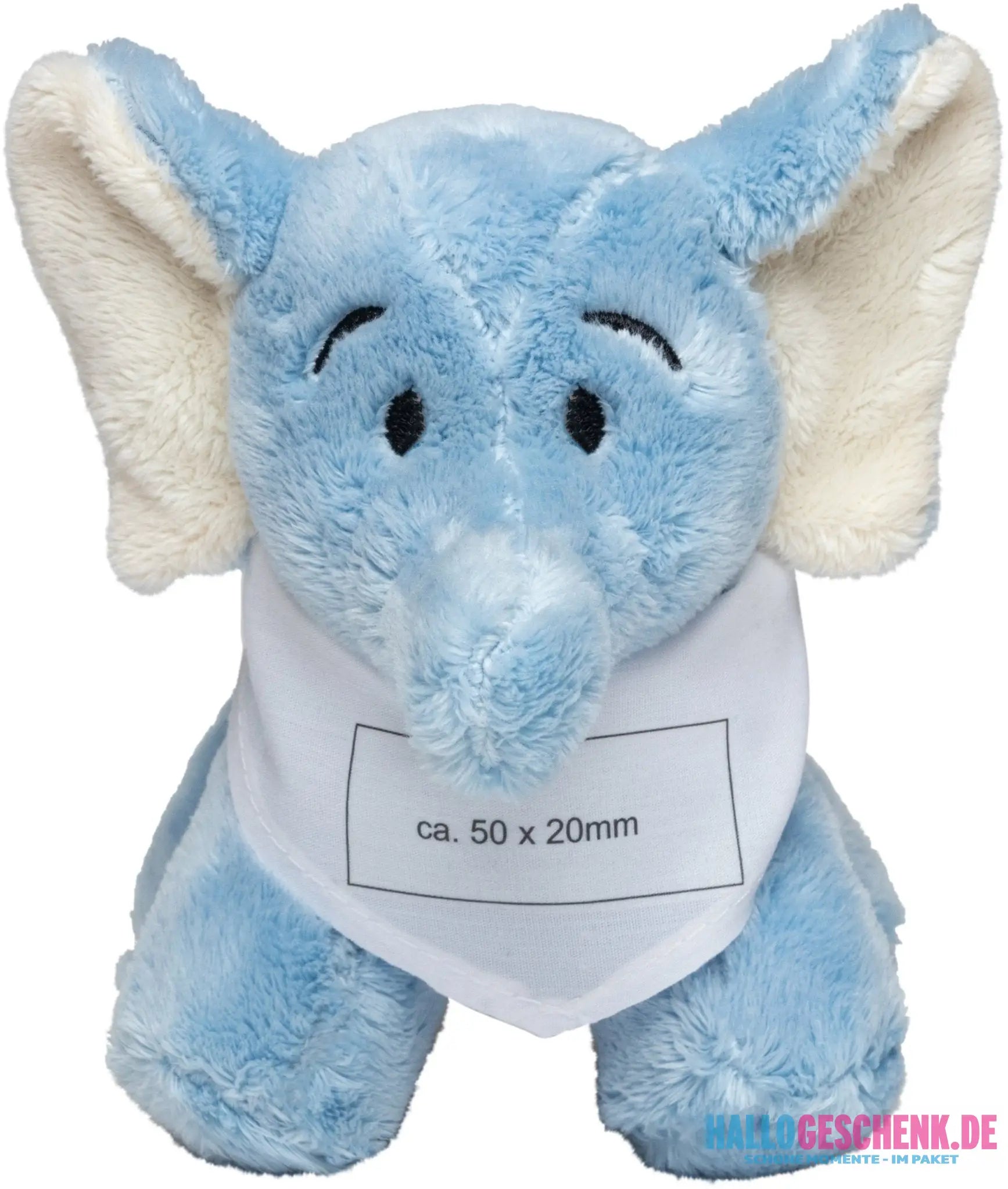 Blauer Elefant Hannes • Plüschtier • Stofftier