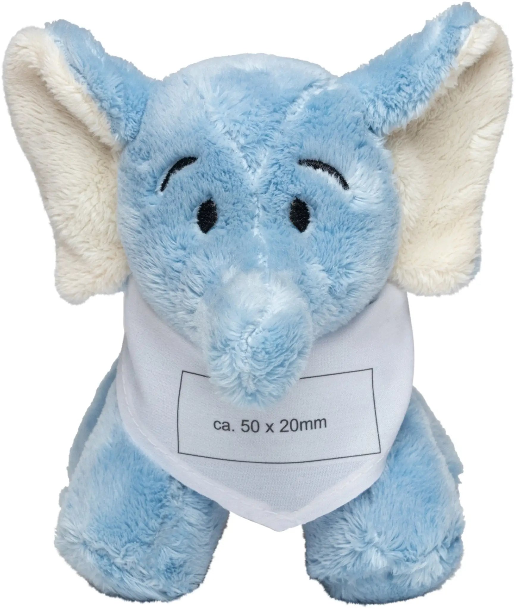 Blauer Elefant Hannes • Plüschtier • Stofftier