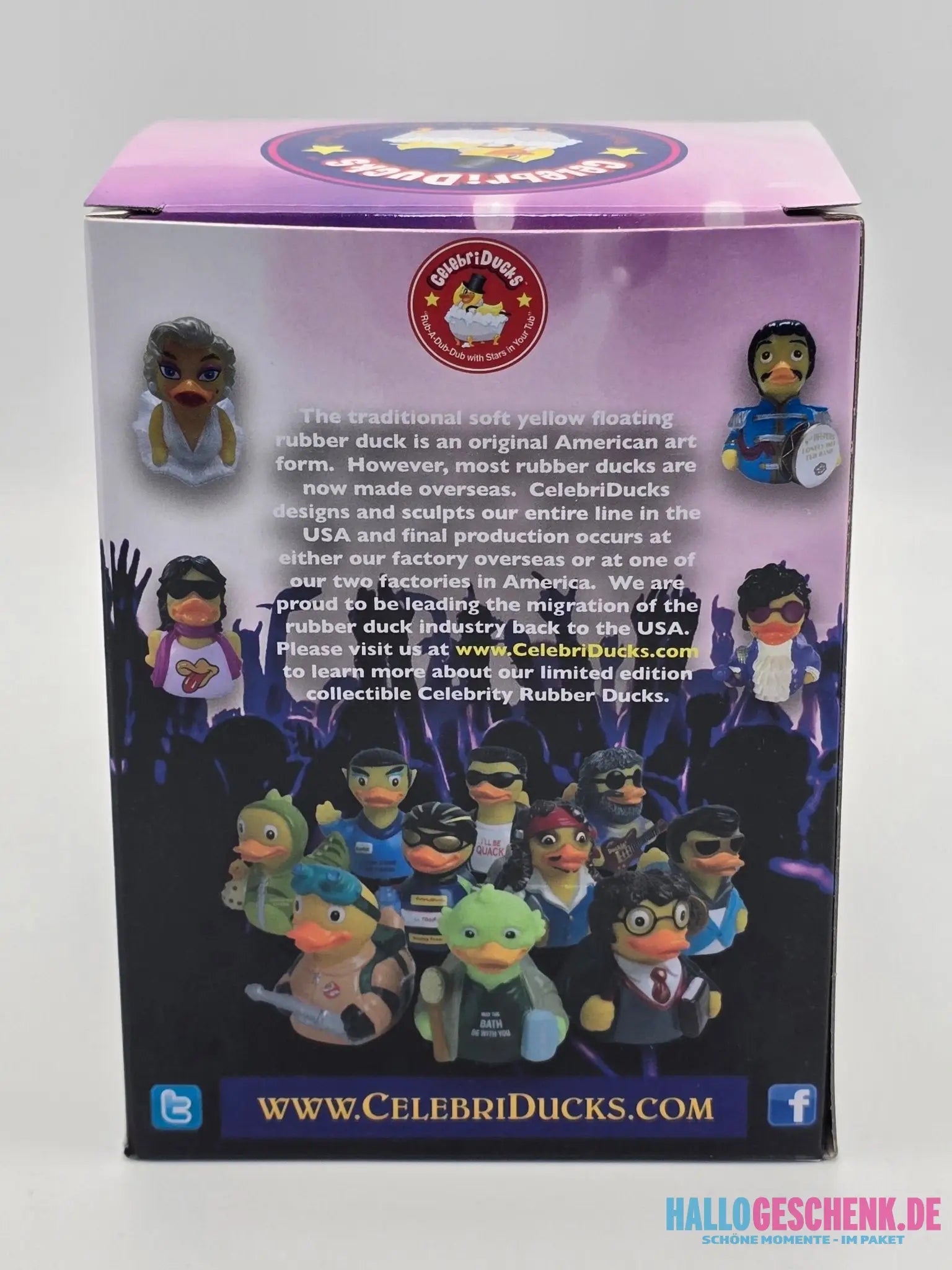 Bohemian Quacksody Parodie/Freddy • Gummiente • offizielles Produkt von CelebriDucks