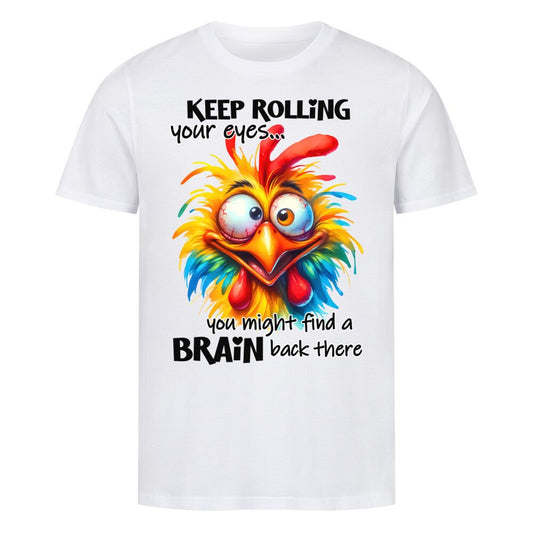 Brain - Unisex Herren Premium Organic Shirt S-4XL - HalloGeschenk.de #geschenkideen# #personalisiert# #geschenk#