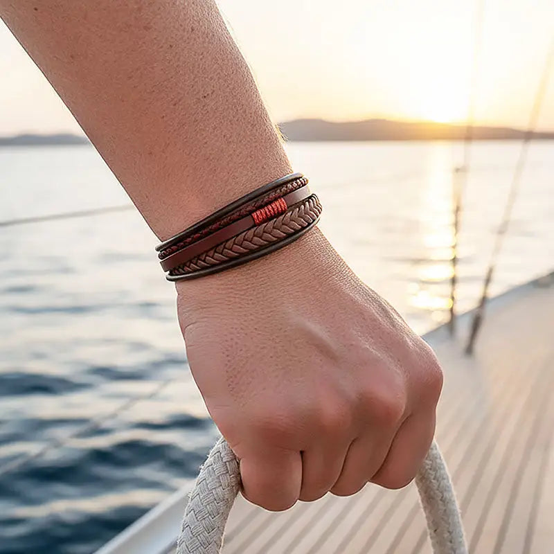 BROWN SHADOW - Armband