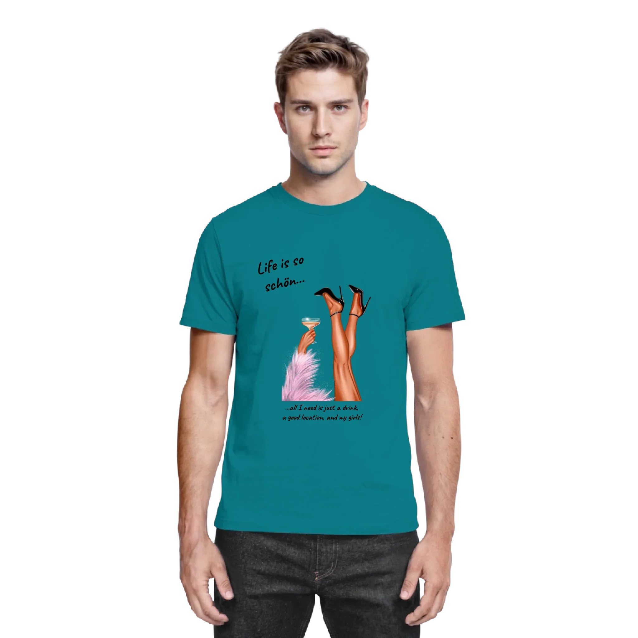 Ladies: Party-Beine • mehrere Artikel • ’Statement-Collection’ • Wunschtext • personalisierte Figuren