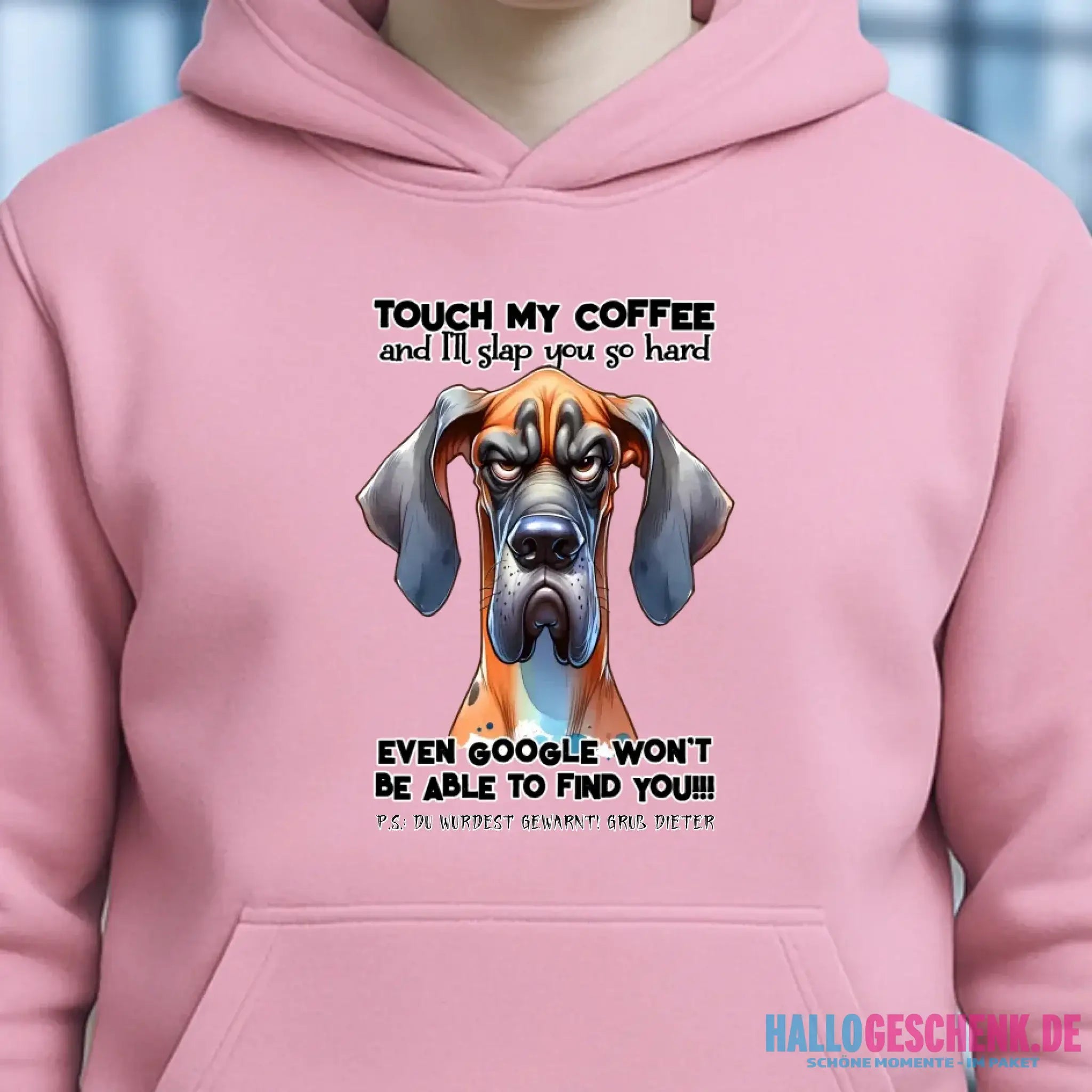 Coffee-Dog • Kaffee • Hund • Unisex Premium Hoodie XS-5XL aus Bio-Baumwolle für Damen & Herren • Exklusivdesign • personalisiert