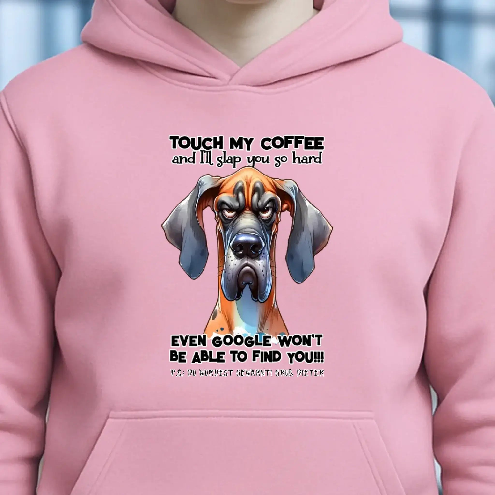 Coffee-Dog • Kaffee • Hund • Unisex Premium Hoodie XS-5XL aus Bio-Baumwolle für Damen & Herren • Exklusivdesign • personalisiert