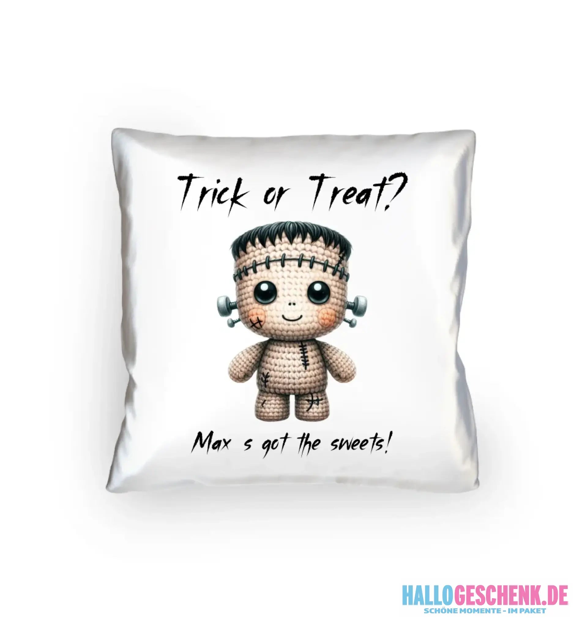 Cute Halloween • Wähle aus 20 Designs + Text • Kissen 40x40 cm • personalisiert