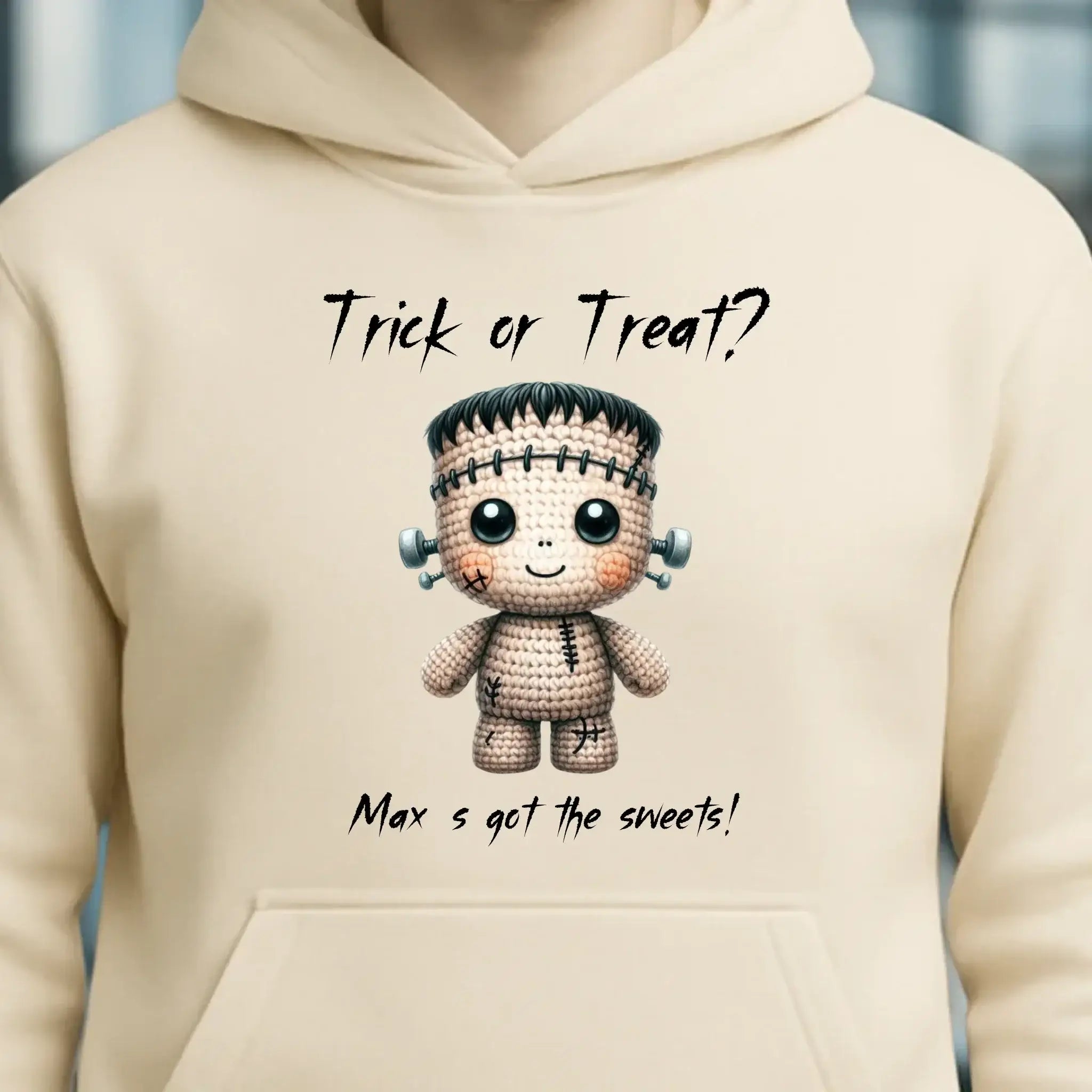 Cute Halloween • Wähle aus 20 Designs + Text • Unisex Premium Hoodie XS-5XL aus Bio-Baumwolle für Damen & Herren • Exklusivdesign • personalisiert