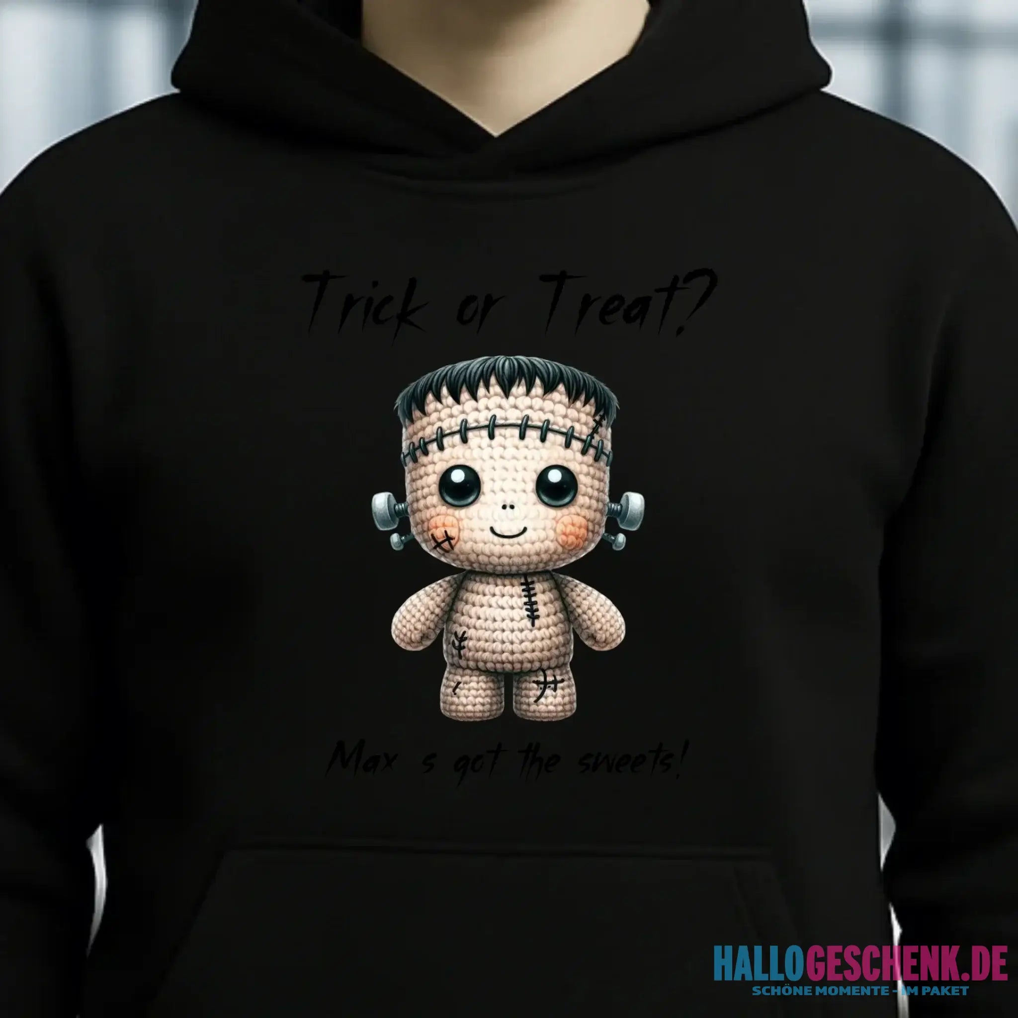 Cute Halloween • Wähle aus 20 Designs + Text • Unisex Premium Hoodie XS-5XL aus Bio-Baumwolle für Damen & Herren • Exklusivdesign • personalisiert