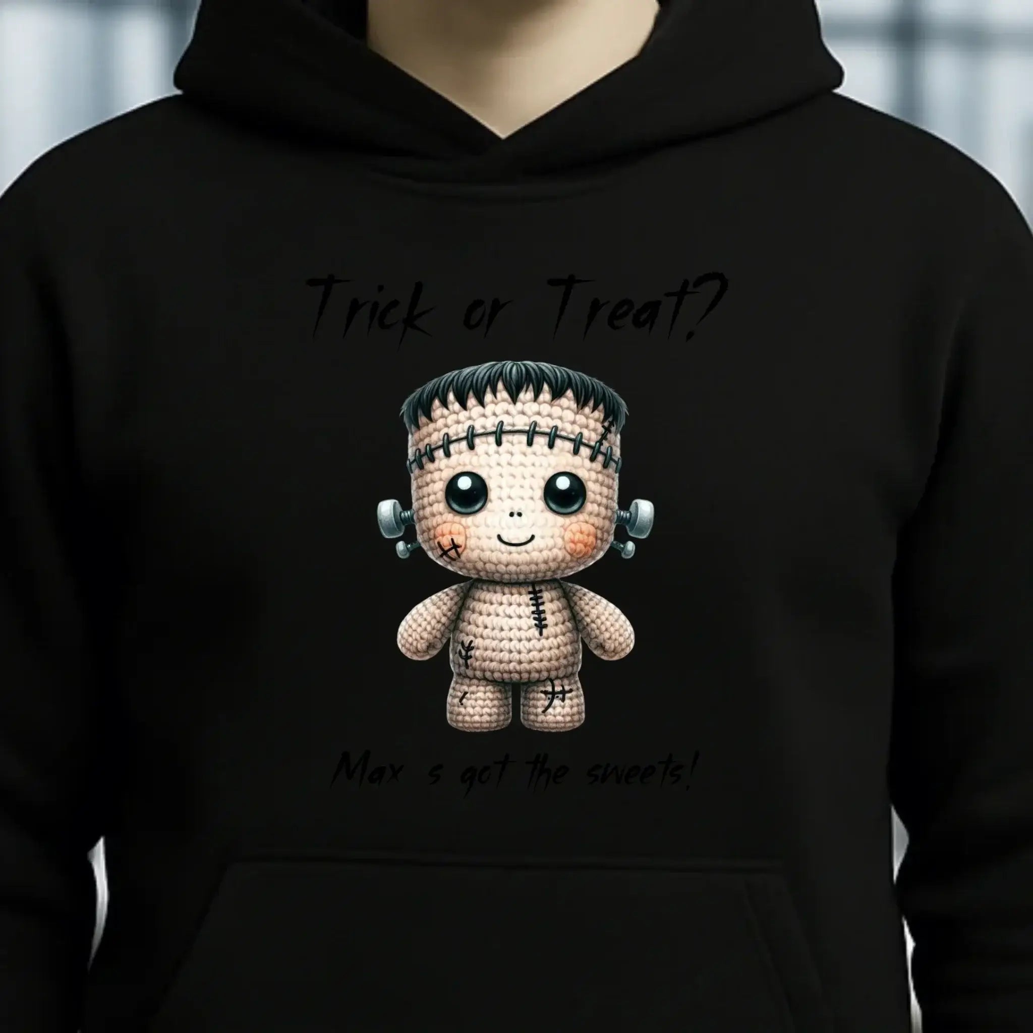 Cute Halloween • Wähle aus 20 Designs + Text • Unisex Premium Hoodie XS-5XL aus Bio-Baumwolle für Damen & Herren • Exklusivdesign • personalisiert