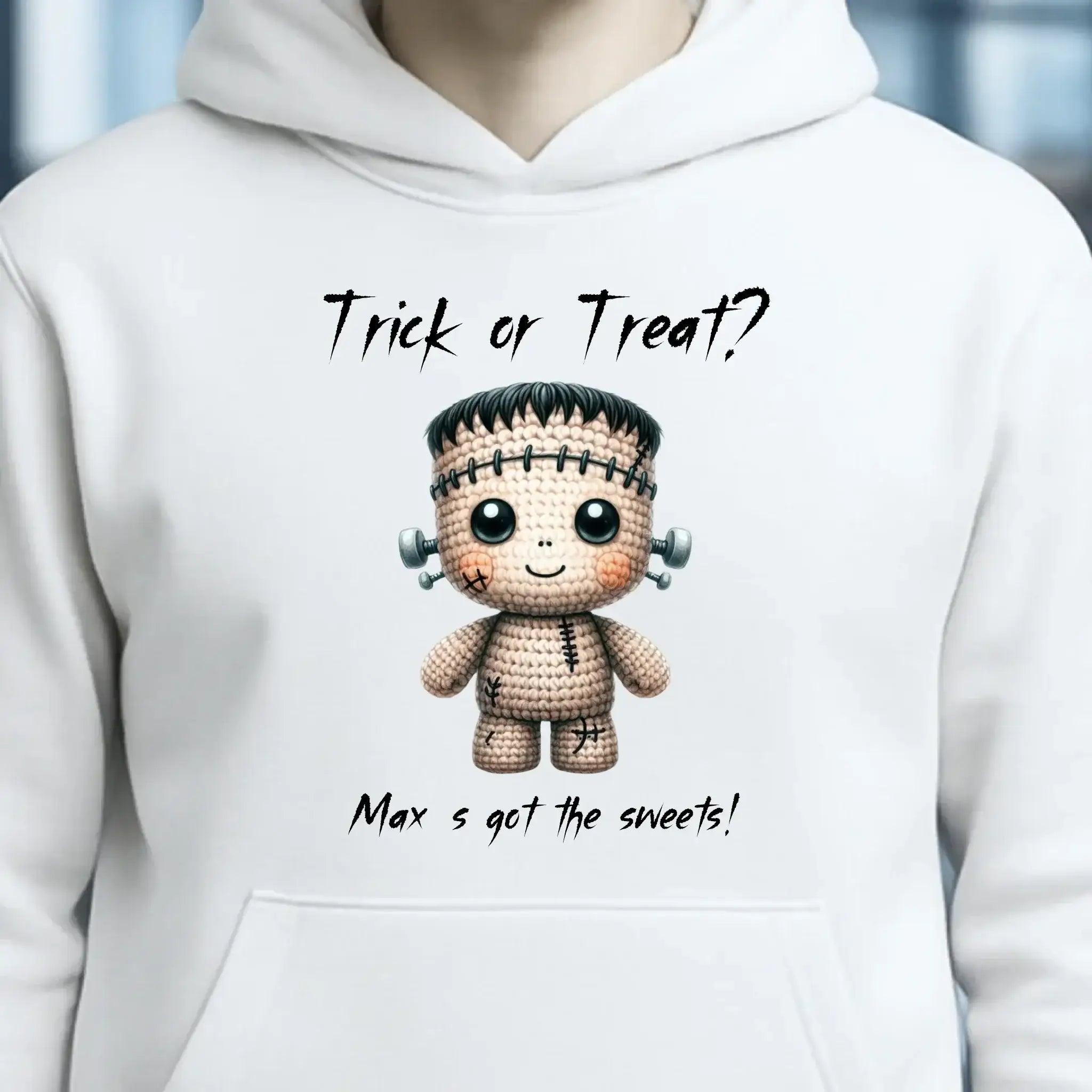 Cute Halloween • Wähle aus 20 Designs + Text • Unisex Premium Hoodie XS-5XL aus Bio-Baumwolle für Damen & Herren • Exklusivdesign • personalisiert