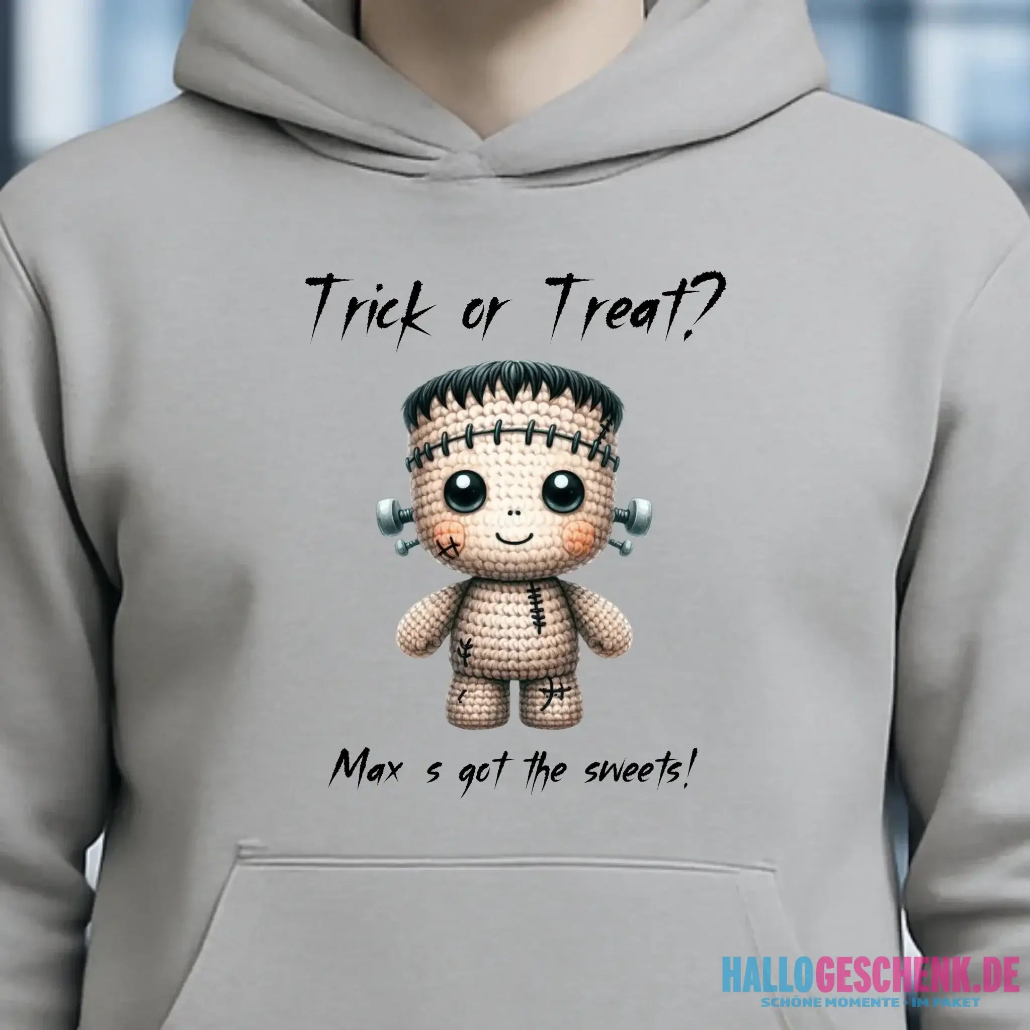 Cute Halloween • Wähle aus 20 Designs + Text • Unisex Premium Hoodie XS-5XL aus Bio-Baumwolle für Damen & Herren • Exklusivdesign • personalisiert