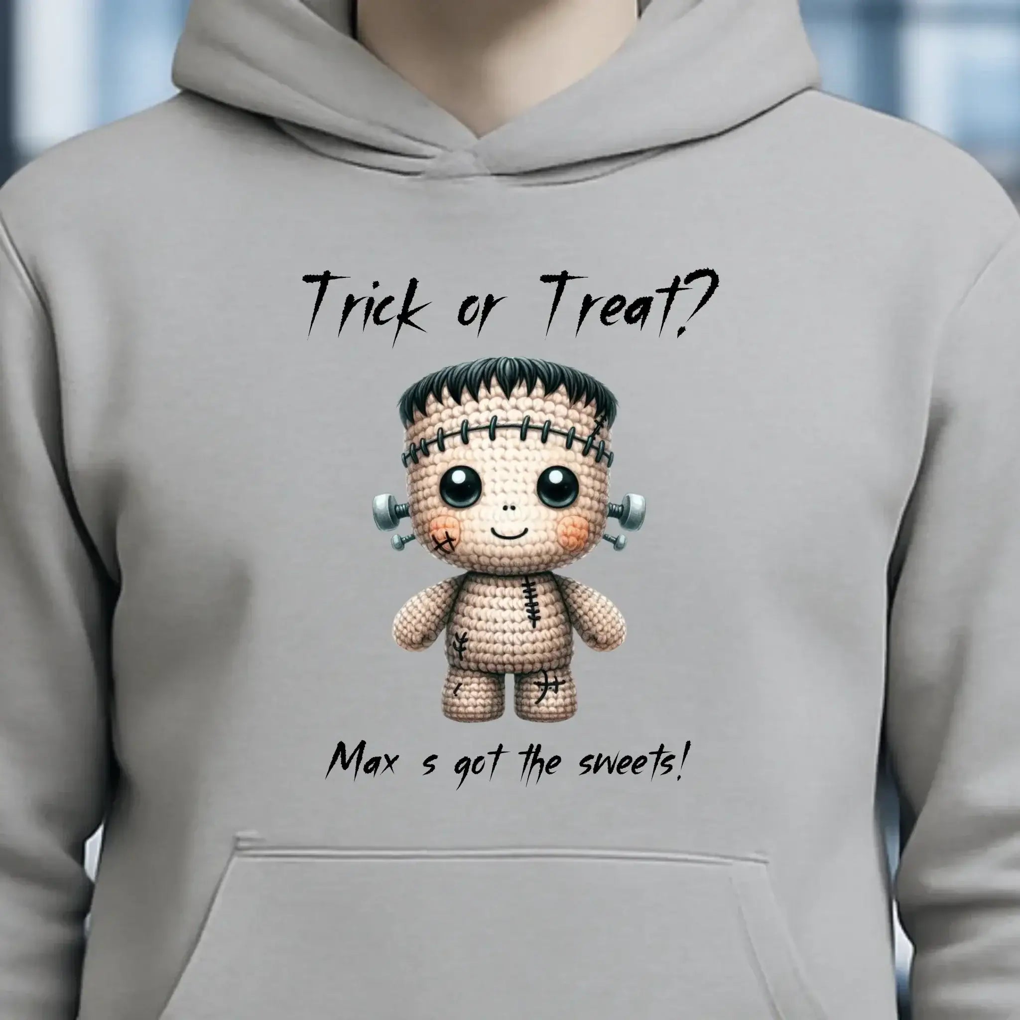 Cute Halloween • Wähle aus 20 Designs + Text • Unisex Premium Hoodie XS-5XL aus Bio-Baumwolle für Damen & Herren • Exklusivdesign • personalisiert