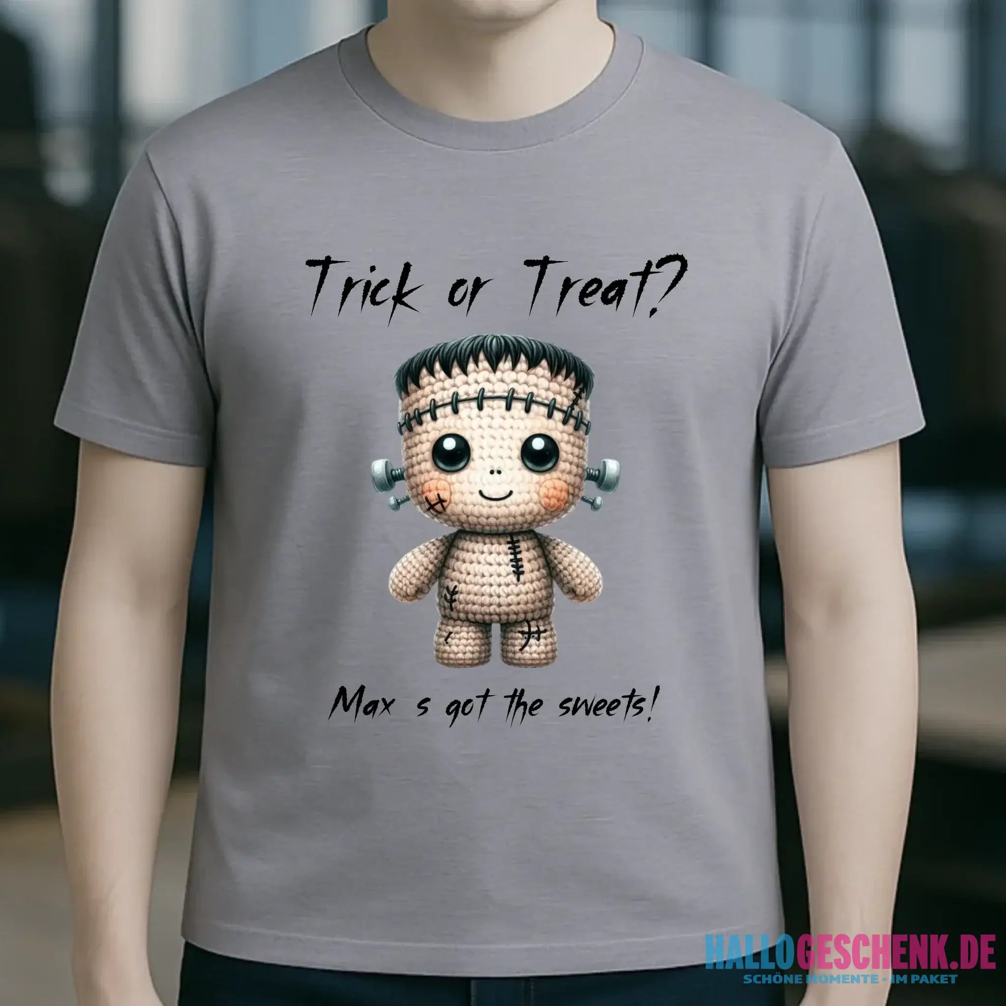 Cute Halloween • Wähle aus 20 Designs + Text • Unisex Premium T-Shirt XS-5XL aus Bio-Baumwolle für Damen & Herren • Exklusivdesign • personalisiert