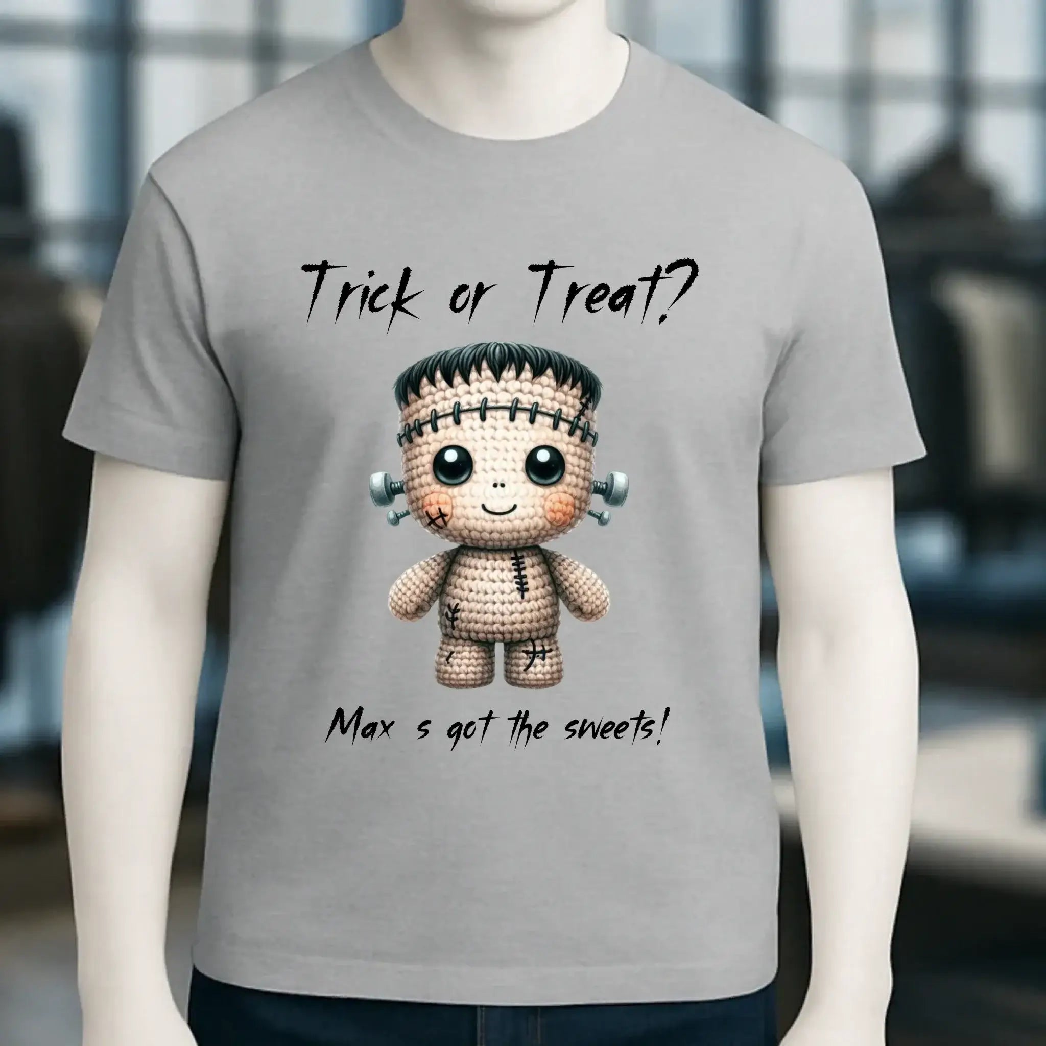 Cute Halloween • Wähle aus 20 Designs + Text • Unisex Premium T-Shirt XS-5XL aus Bio-Baumwolle für Damen & Herren • Exklusivdesign • personalisiert