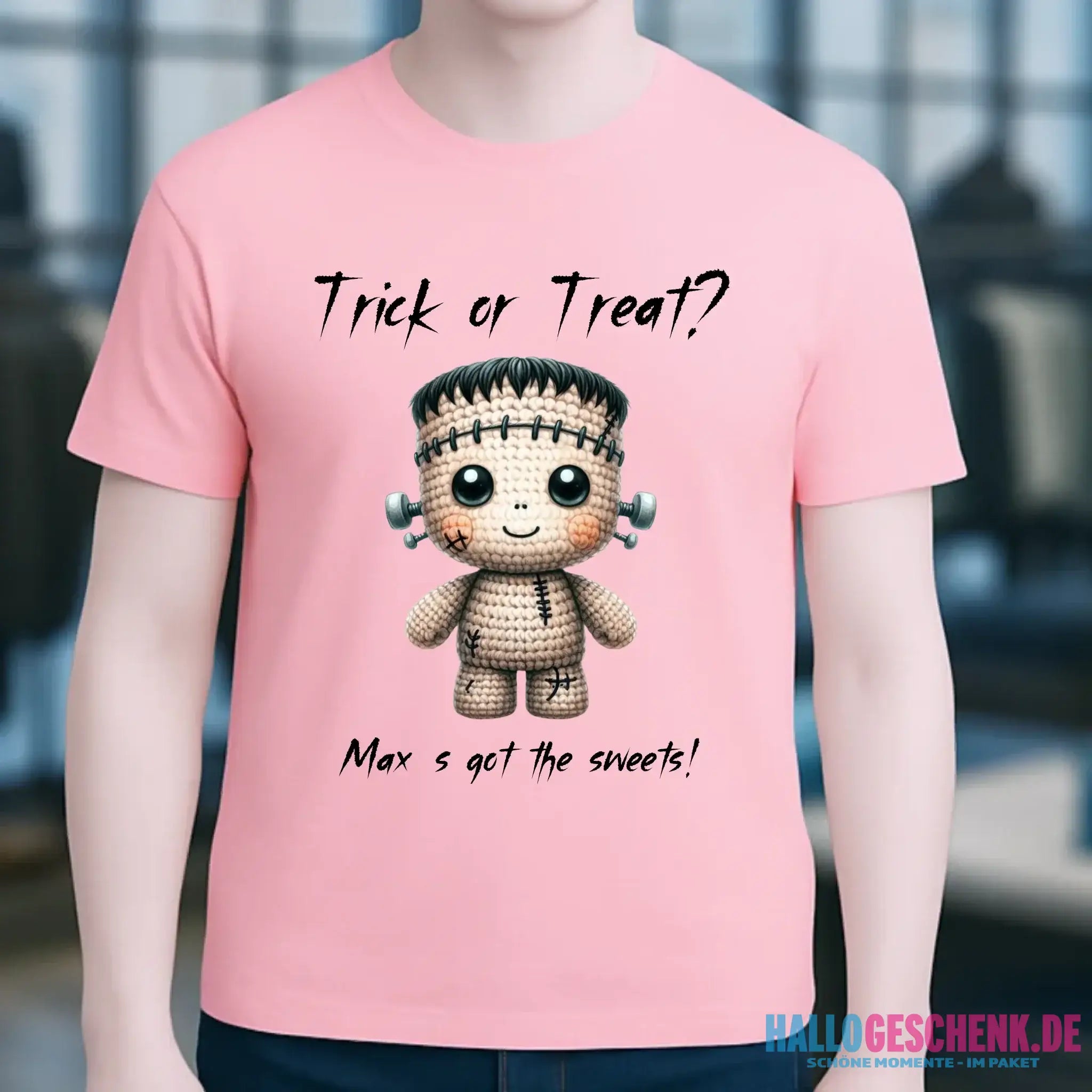 Cute Halloween • Wähle aus 20 Designs + Text • Unisex Premium T-Shirt XS-5XL aus Bio-Baumwolle für Damen & Herren • Exklusivdesign • personalisiert