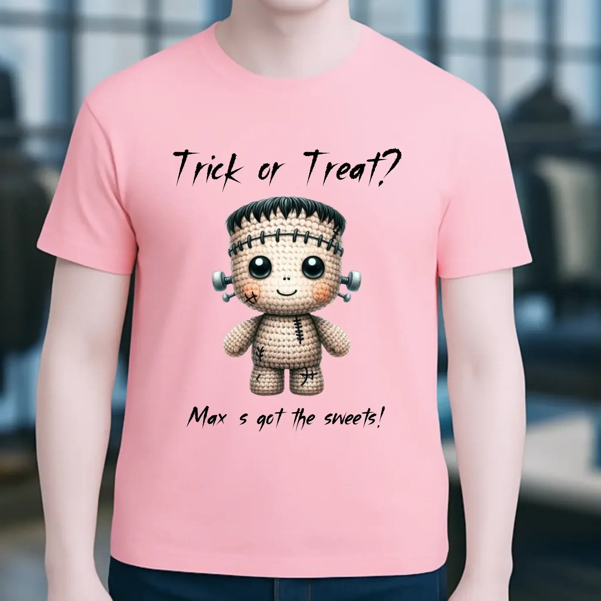 Cute Halloween • Wähle aus 20 Designs + Text • Unisex Premium T-Shirt XS-5XL aus Bio-Baumwolle für Damen & Herren • Exklusivdesign • personalisiert