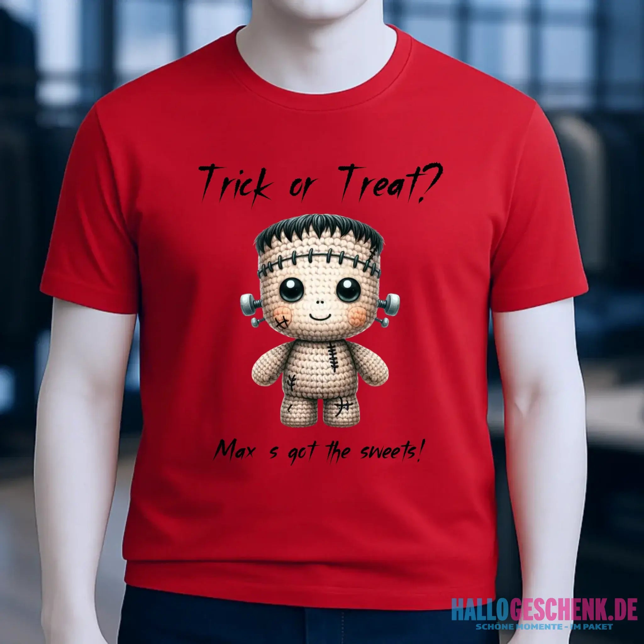 Cute Halloween • Wähle aus 20 Designs + Text • Unisex Premium T-Shirt XS-5XL aus Bio-Baumwolle für Damen & Herren • Exklusivdesign • personalisiert