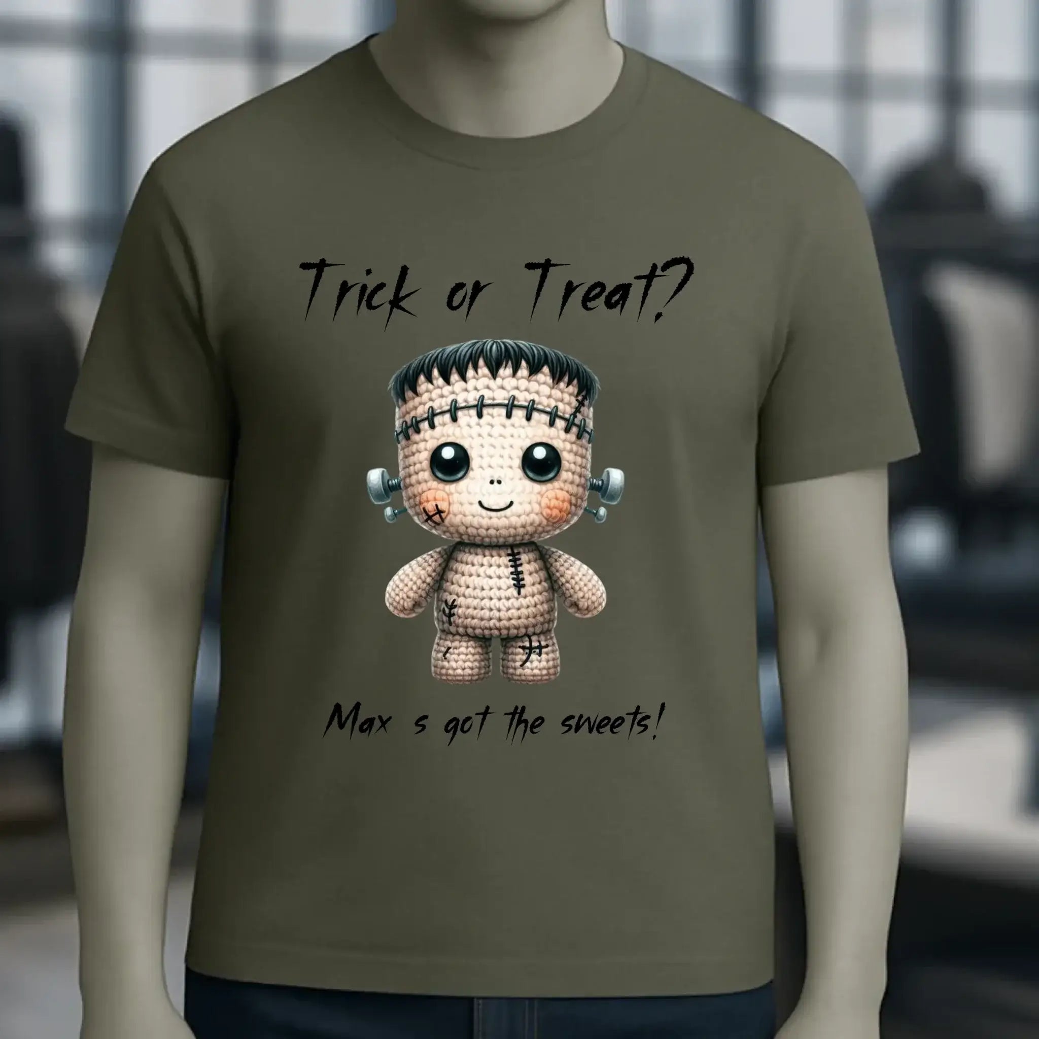 Cute Halloween • Wähle aus 20 Designs + Text • Unisex Premium T-Shirt XS-5XL aus Bio-Baumwolle für Damen & Herren • Exklusivdesign • personalisiert