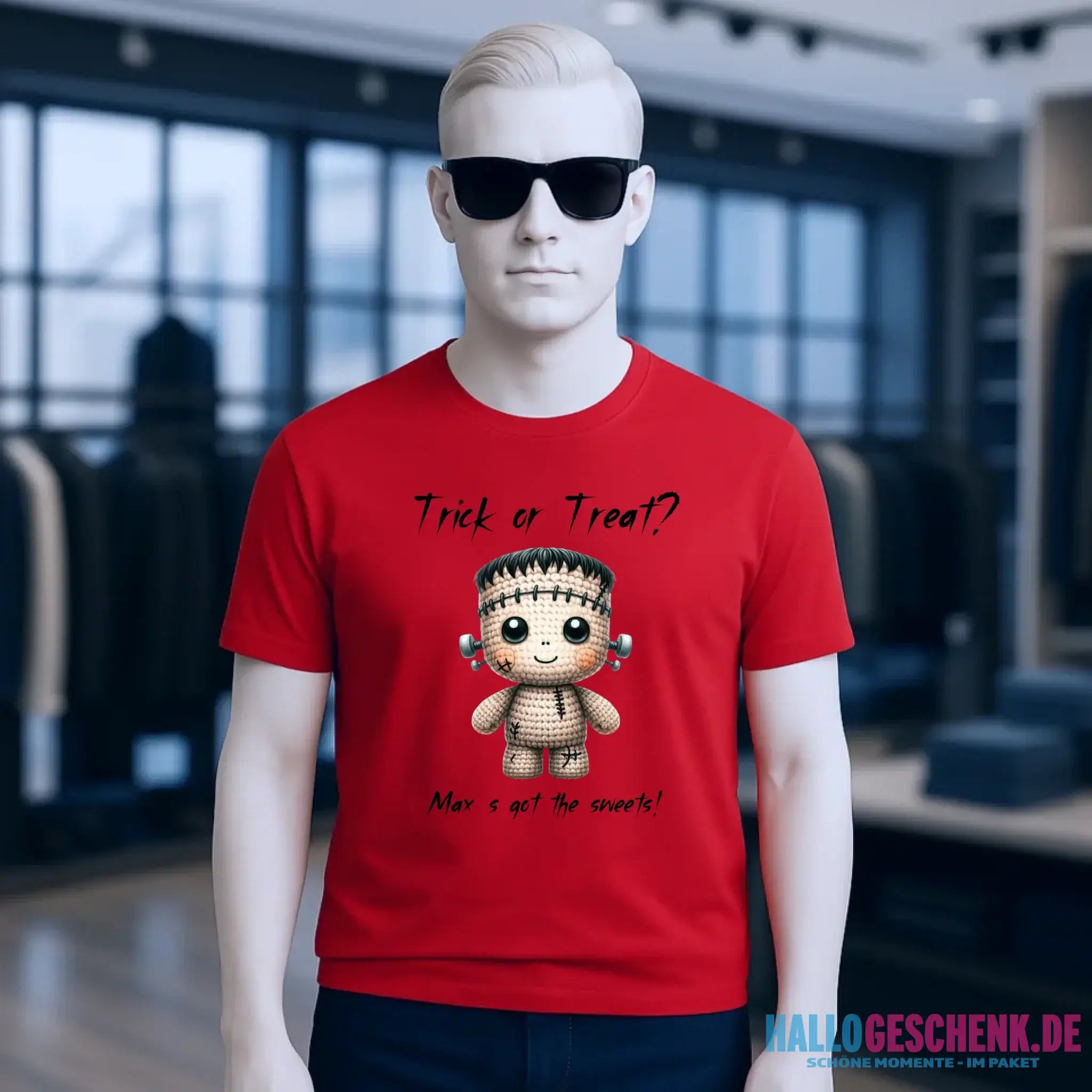 Cute Halloween • Wähle aus 20 Designs + Text • Unisex Premium T-Shirt XS-5XL aus Bio-Baumwolle für Damen & Herren • Exklusivdesign • personalisiert