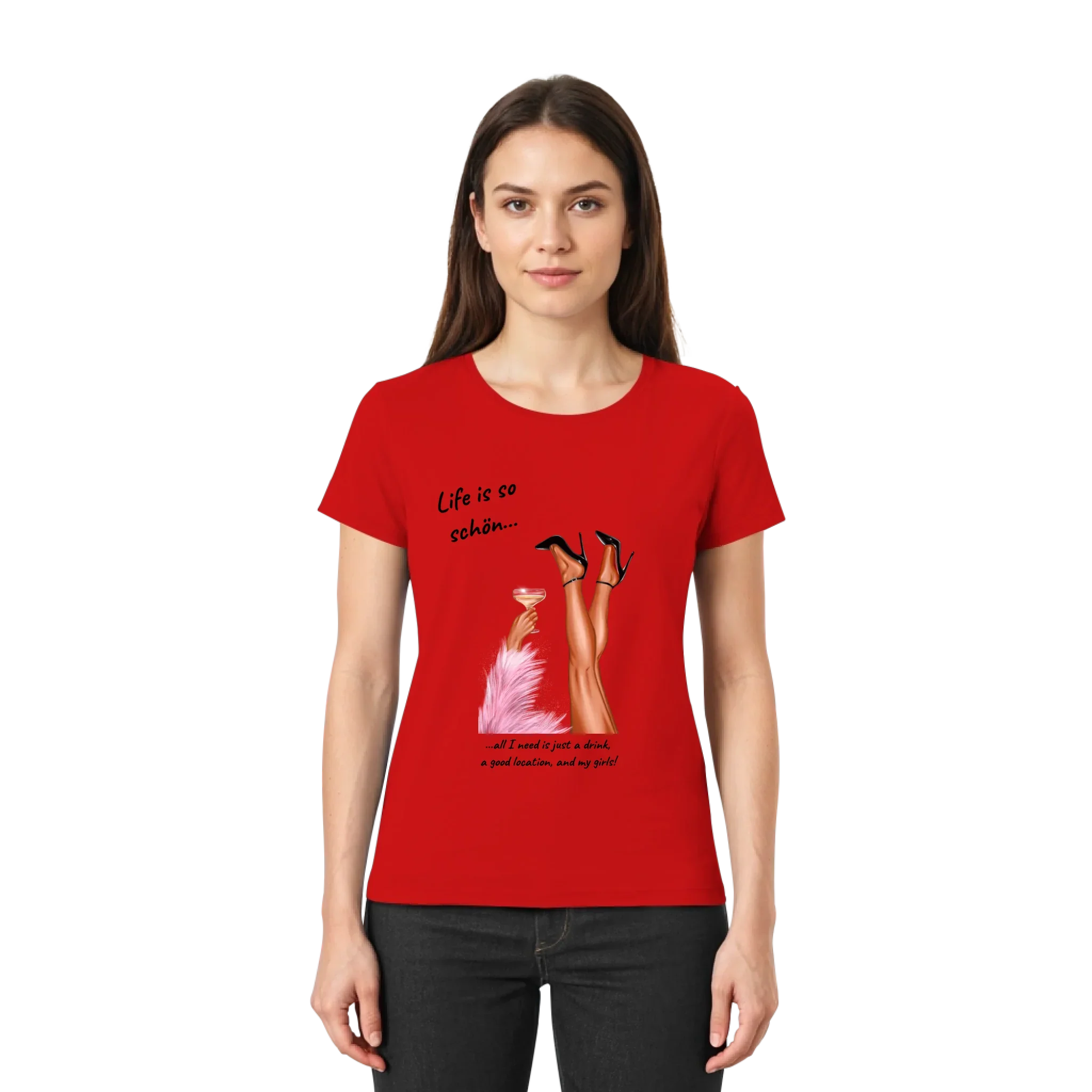 Ladies: Party-Beine • mehrere Artikel • ’Statement-Collection’ • Wunschtext • personalisierte Figuren