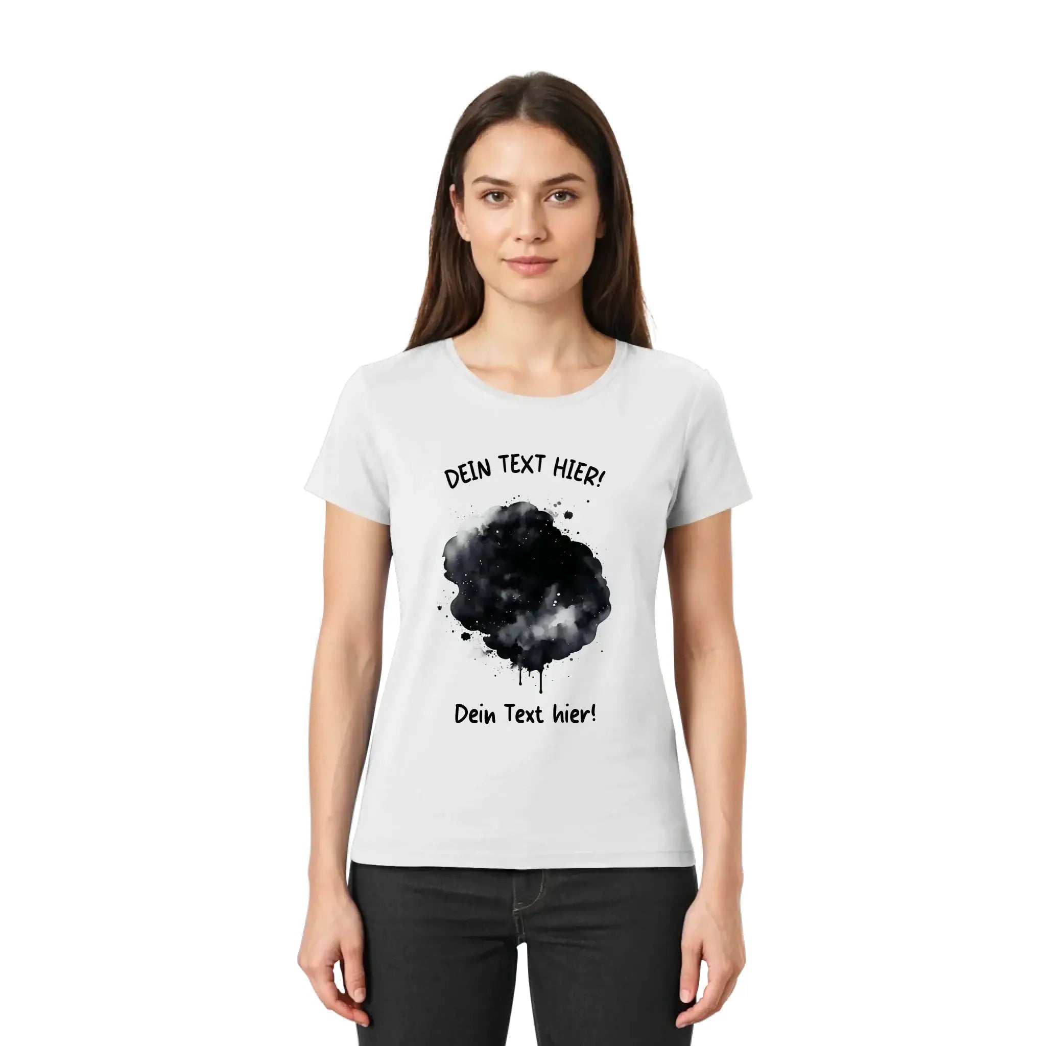 Farbklecks-Effekt • mehrere Artikel • ’Statement-Collection’ • Wunschtext • Mein Fotomotiv - personalisierbare