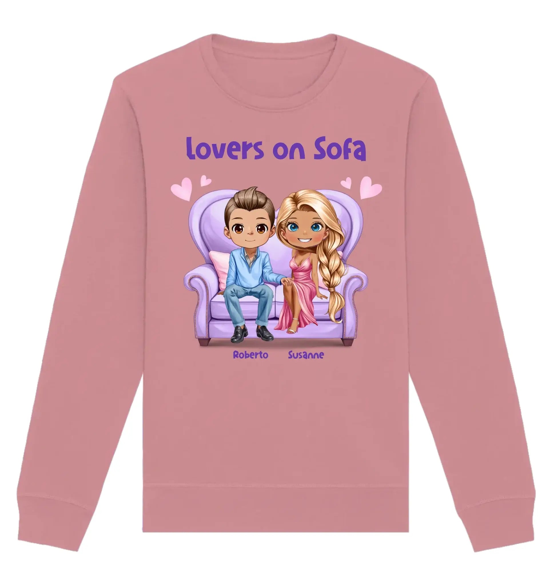 Lovers on Sofa: 2-4 Figuren (mw/mm/ww) • mehrere Artikel • ’Statement-Collection’ • Wunschtext • personalisierte