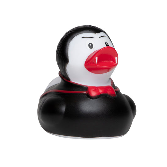 Darcula Duck Quietsche-Ente / Badeente (auch als Werbegeschenk geeignet) - HalloGeschenk.de #geschenkideen# #personalisiert# #geschenk#