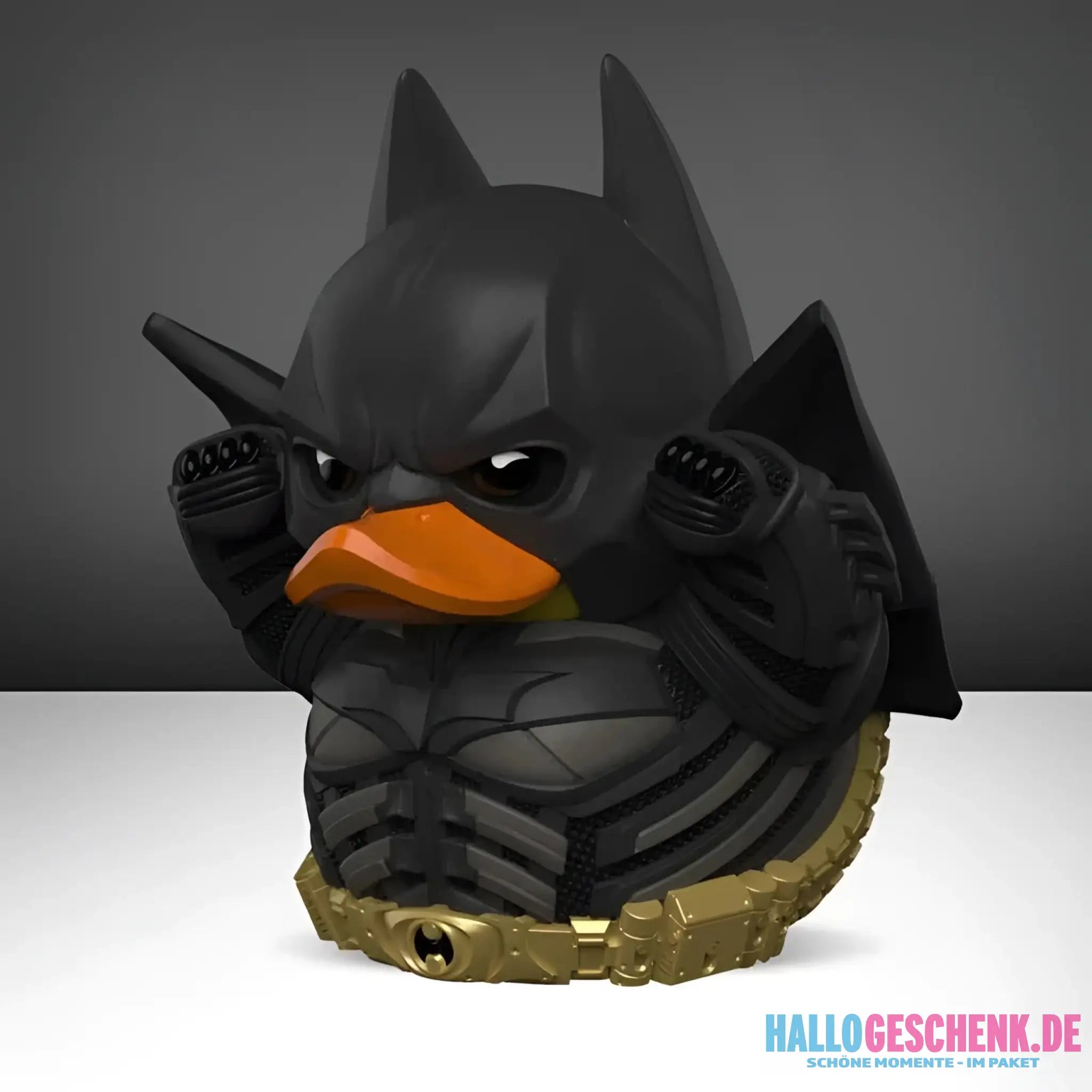 DC Comics TUBBZ – The Dark Knight Batman (1st Edition ca. 10 cm) inkl. Schlüsselanhänger - Badeenten