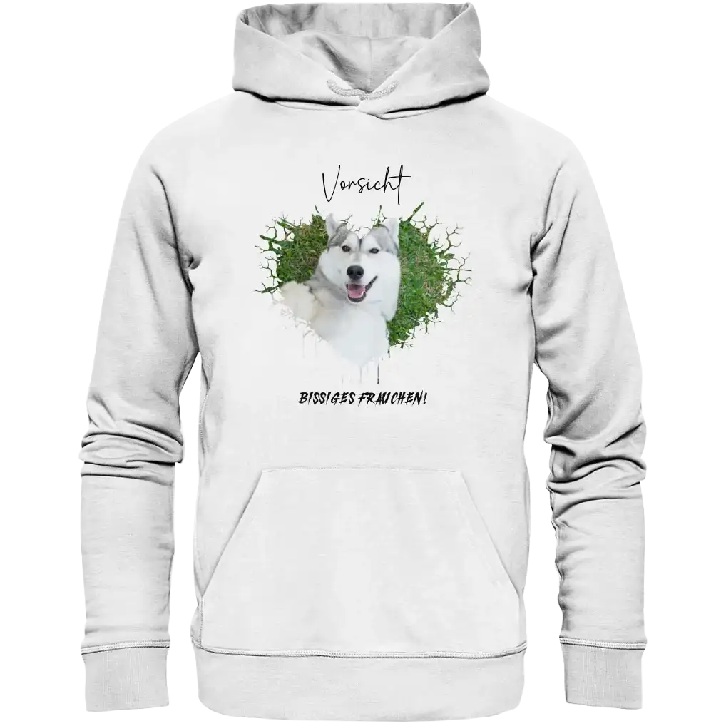 Dein Bild im "Wild-Heart" Design • Unisex Premium Hoodie XS-5XL aus Bio-Baumwolle für Damen & Herren