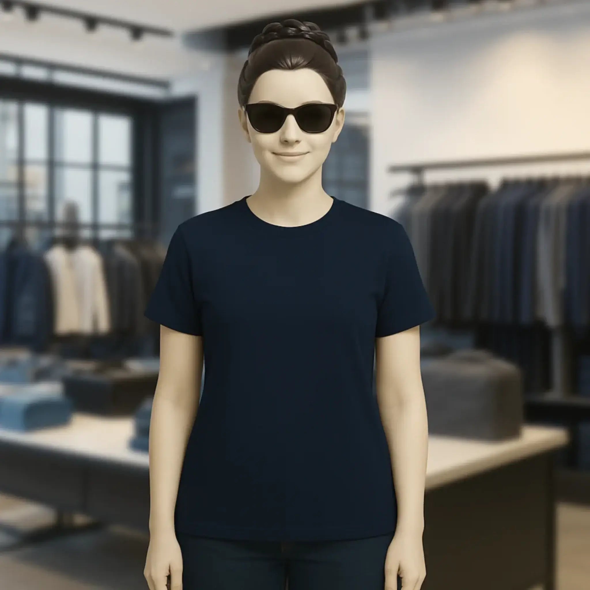 DEIN FOTO auf einem Damen Expresser T-Shirt in 5 Farben XS-XXL