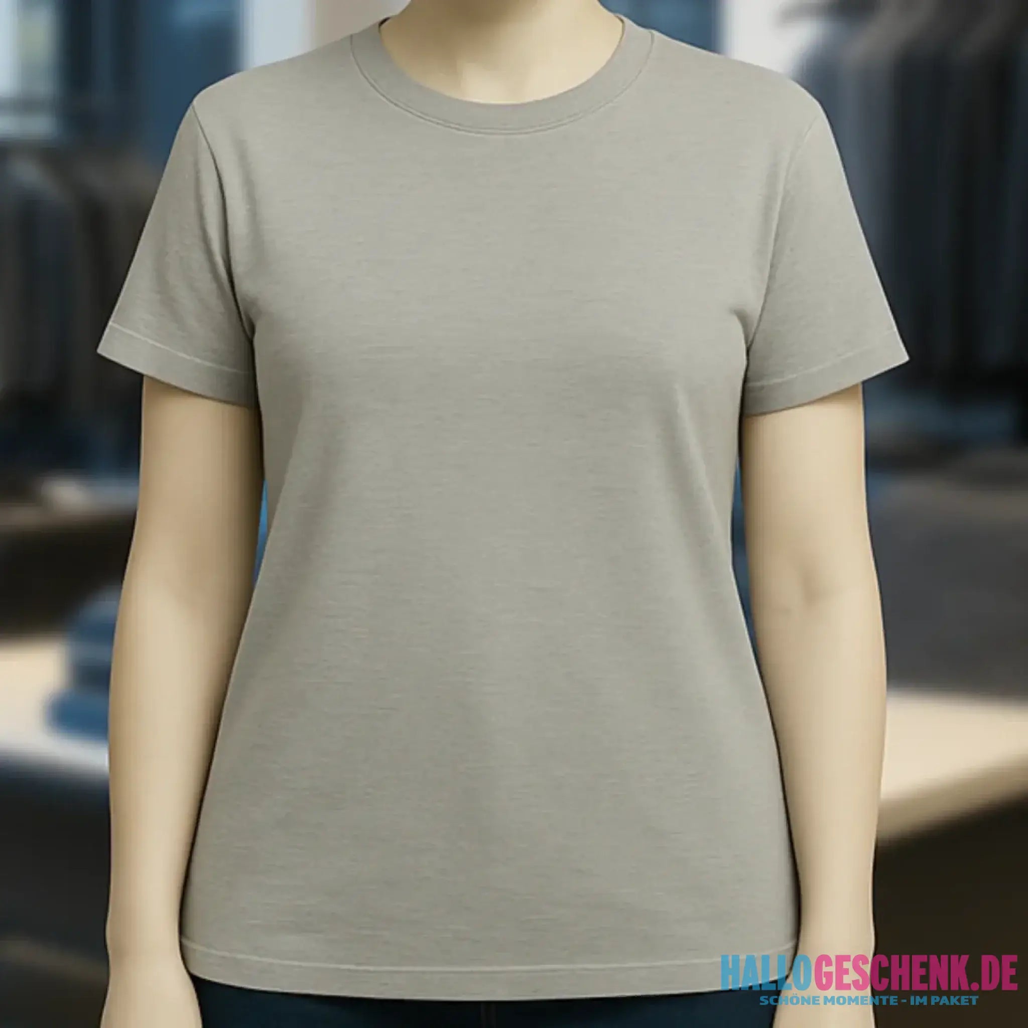 DEIN FOTO auf einem Damen Expresser T-Shirt in 5 Farben XS-XXL