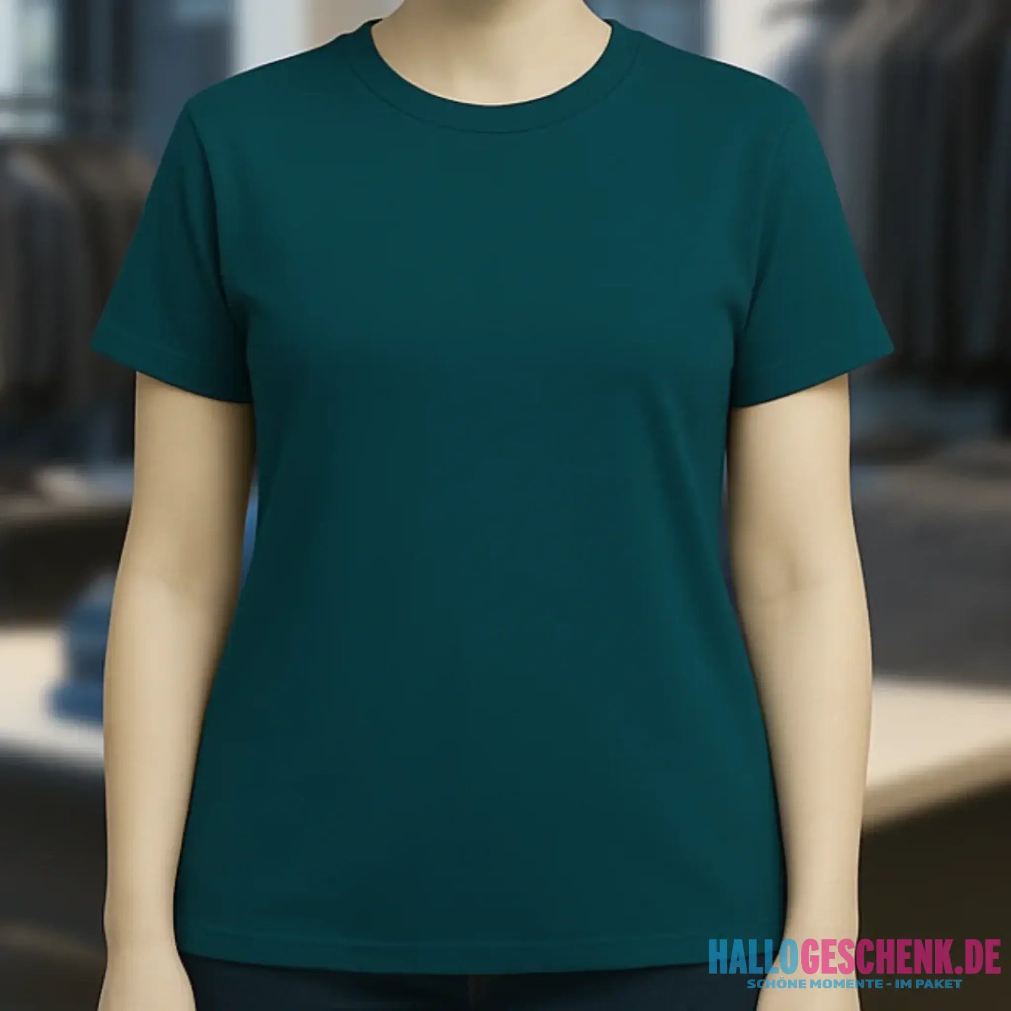DEIN FOTO auf einem Damen Expresser T-Shirt in 5 Farben XS-XXL