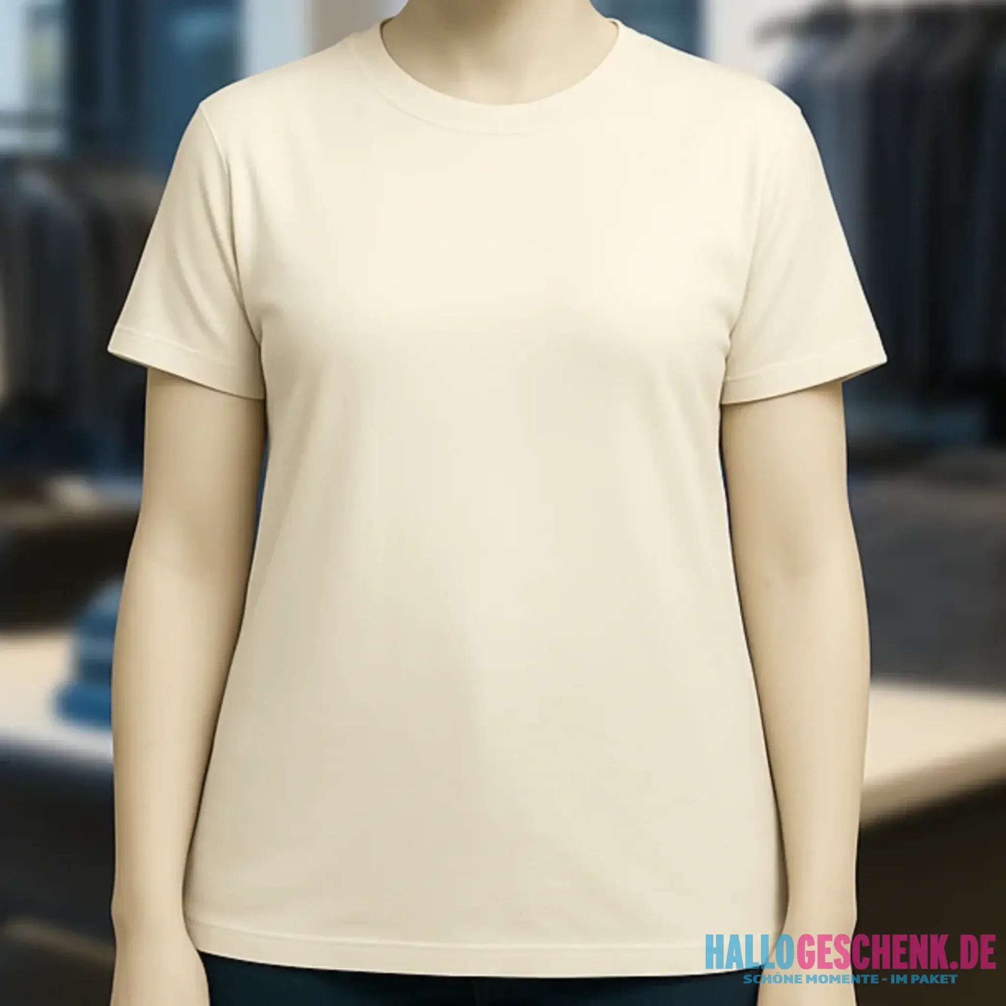 DEIN FOTO auf einem Damen Expresser T-Shirt in 5 Farben XS-XXL