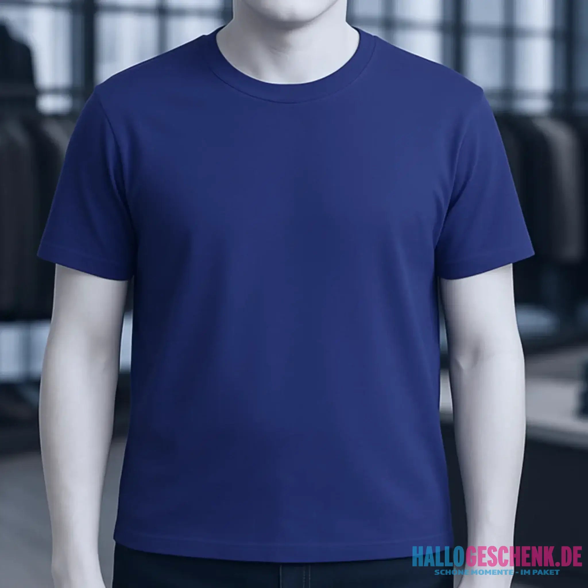 DEIN FOTO auf einem Unisex Premium T-Shirt XS-5XL aus Bio-Baumwolle für Damen & Herren