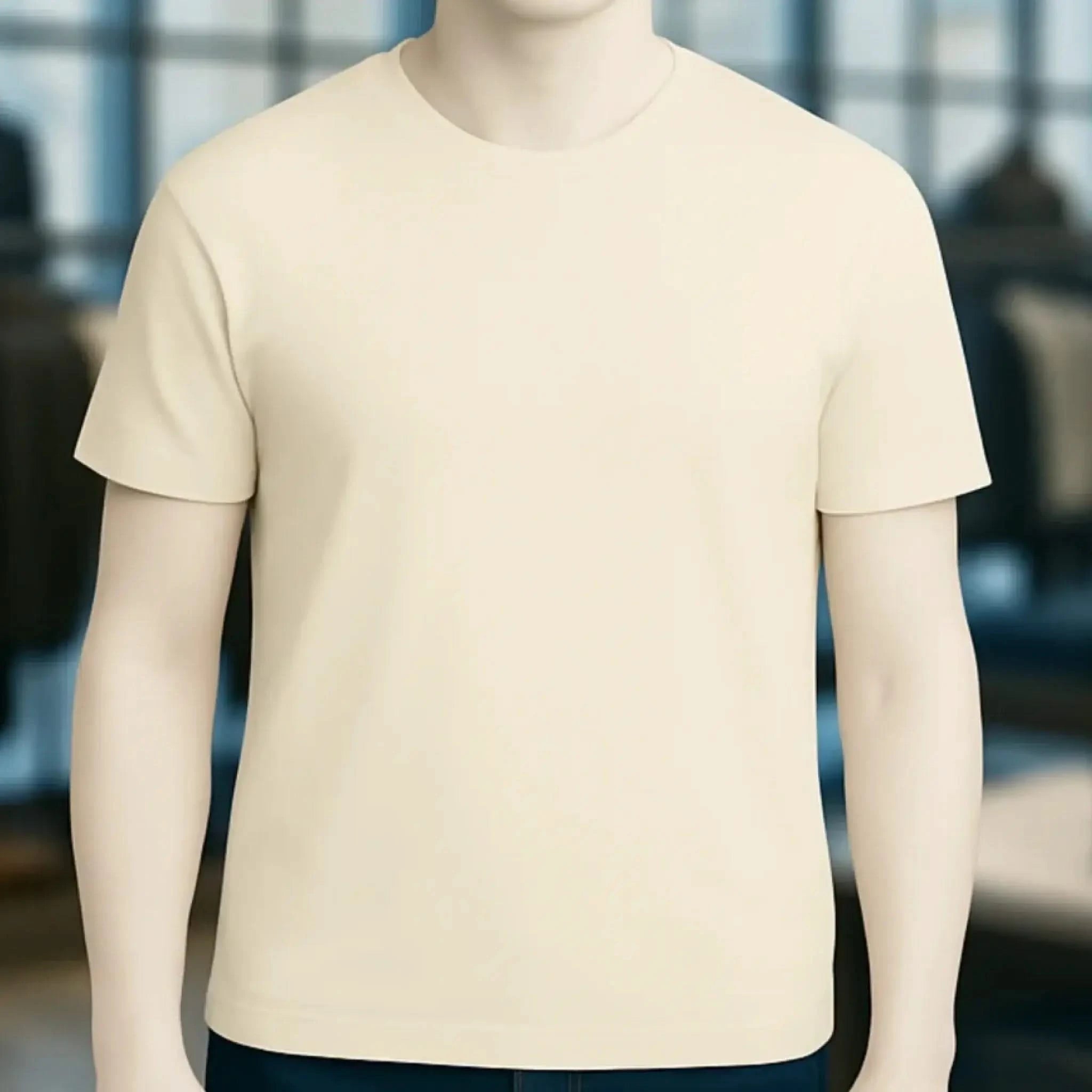 DEIN FOTO auf einem Unisex Premium T-Shirt XS-5XL aus Bio-Baumwolle für Damen & Herren