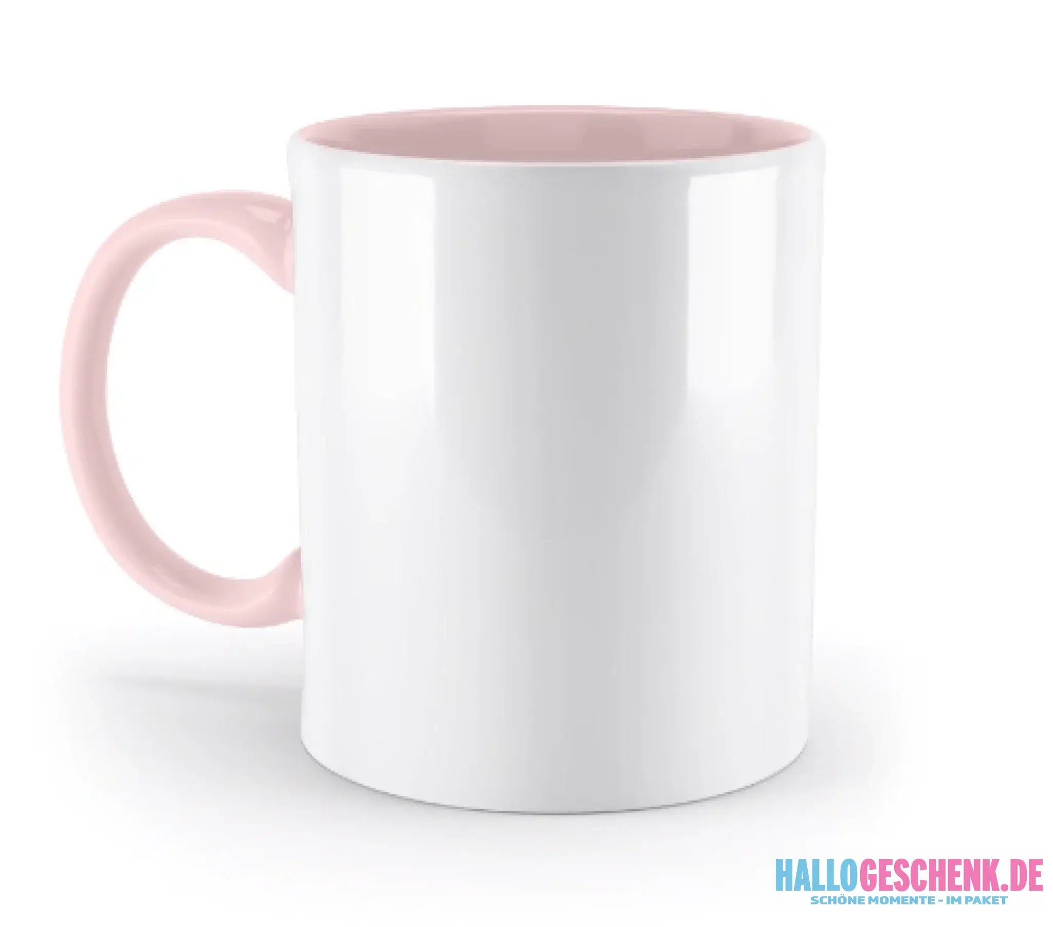 DEIN FOTO auf einer zweifarbigen Tasse 330ml
