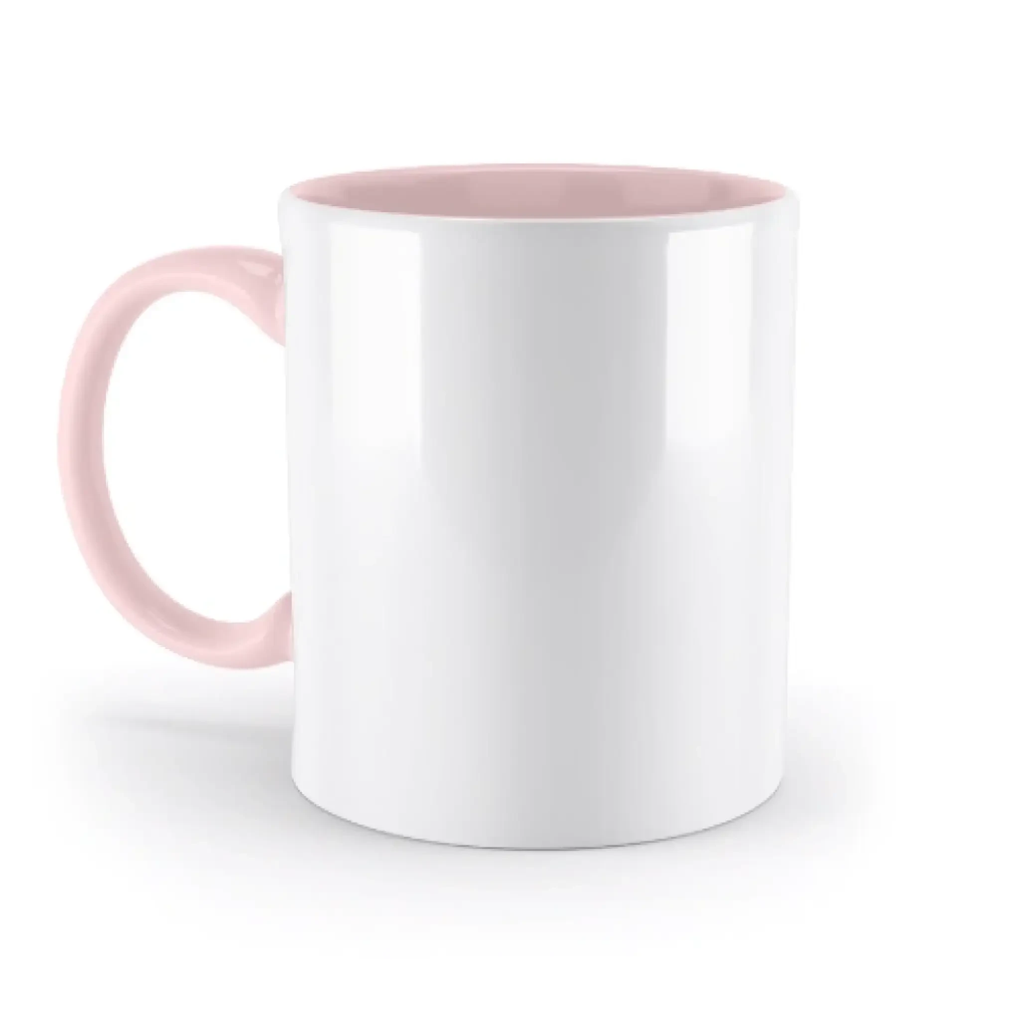 DEIN FOTO auf einer zweifarbigen Tasse 330ml