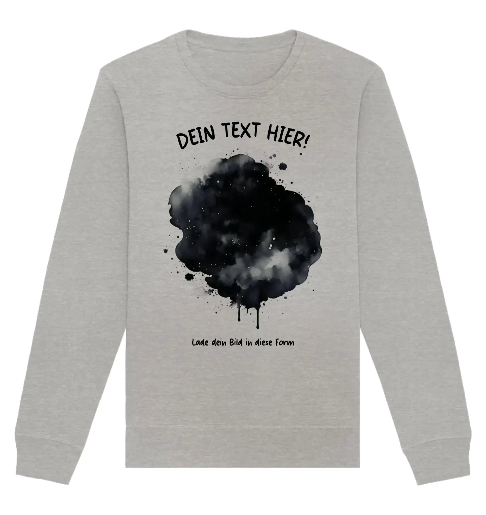 HalloGeschenk.de front-organic-basic-unisex-sweatshirt-c2c1c0-1116x