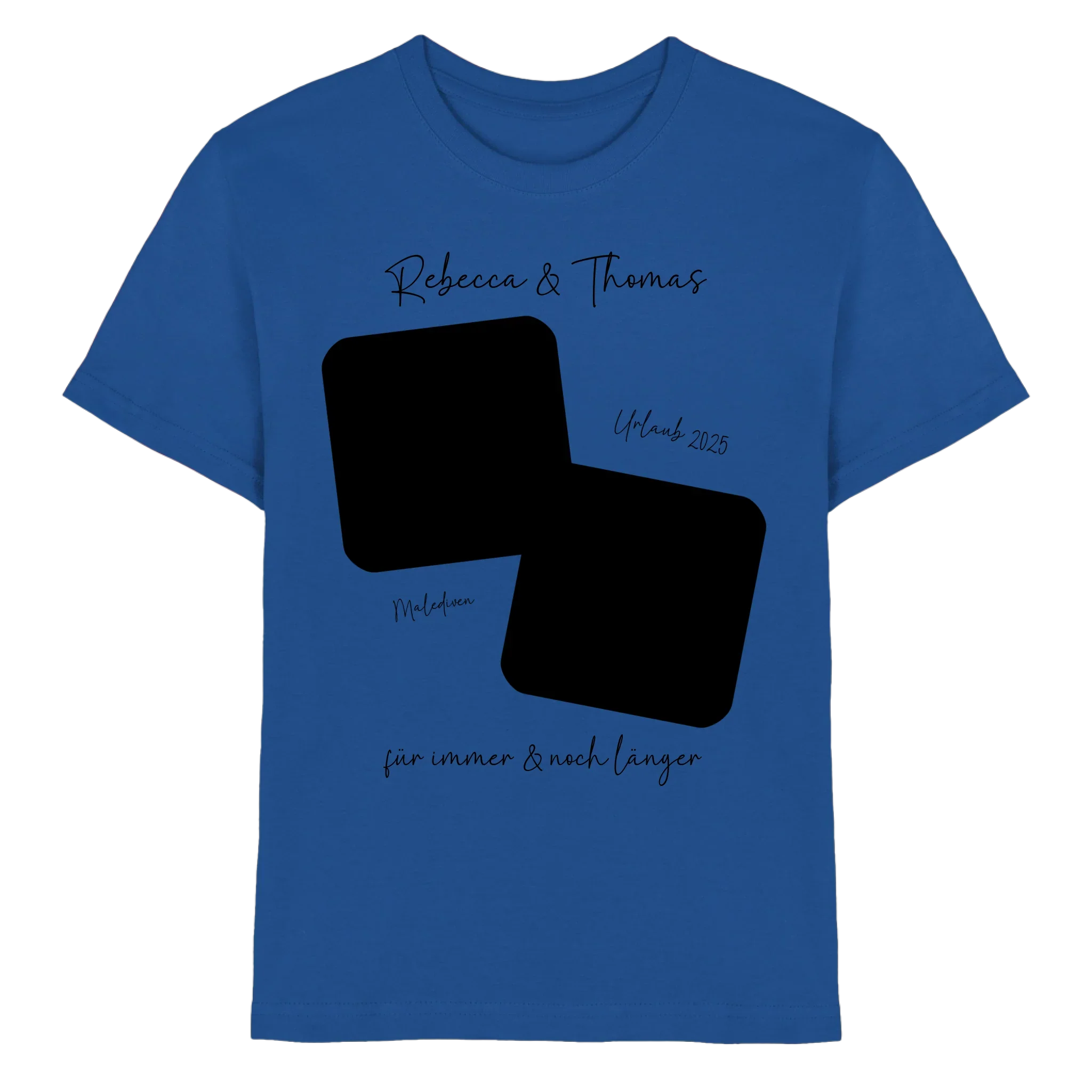 Dein Foto in 1-4 Quadraten mit Wunschtext • ’Statement-Collection’ • personalisierbare Fotomotive - Premium Kinder