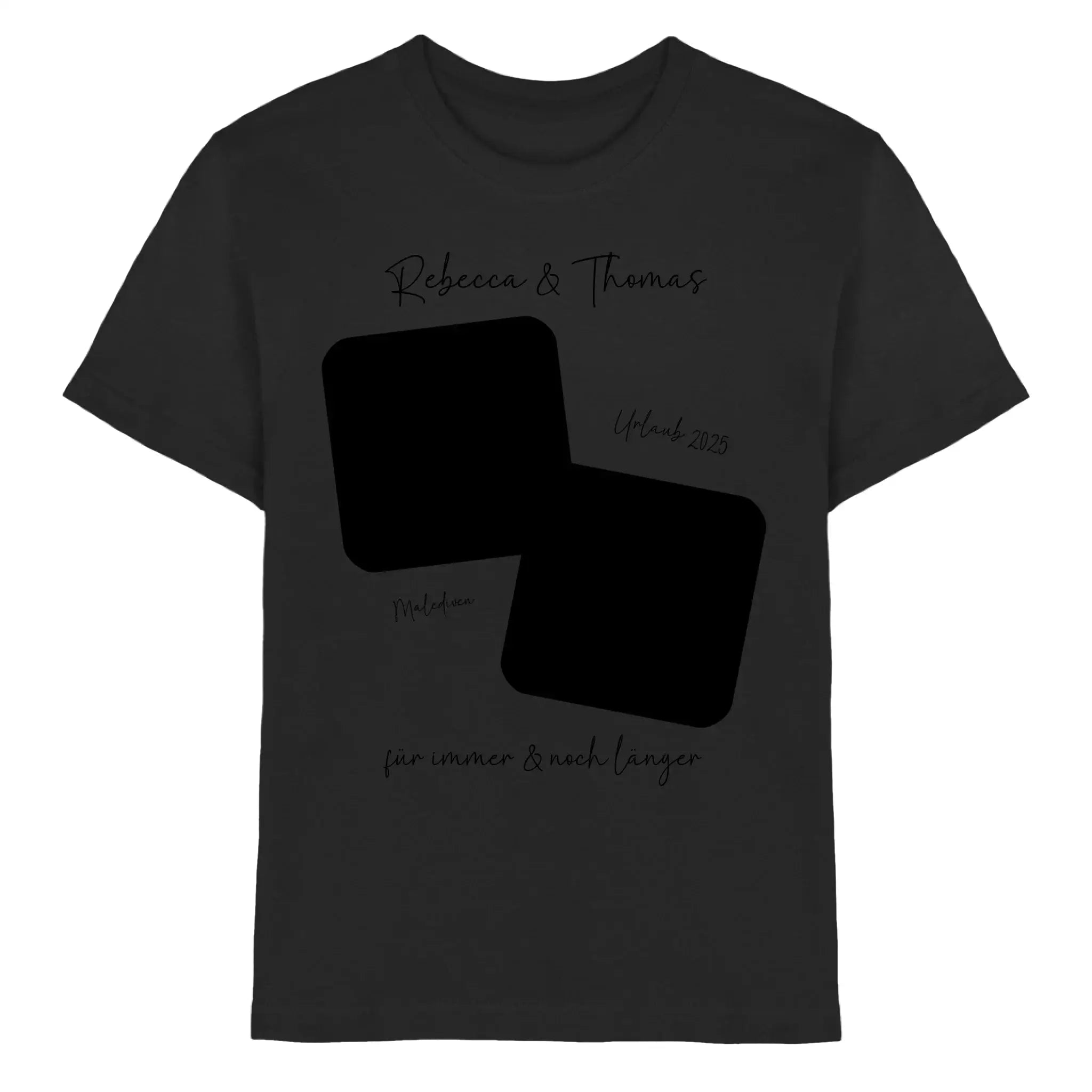 Dein Foto in 1-4 Quadraten mit Wunschtext • ’Statement-Collection’ • personalisierbare Fotomotive - Premium Kinder