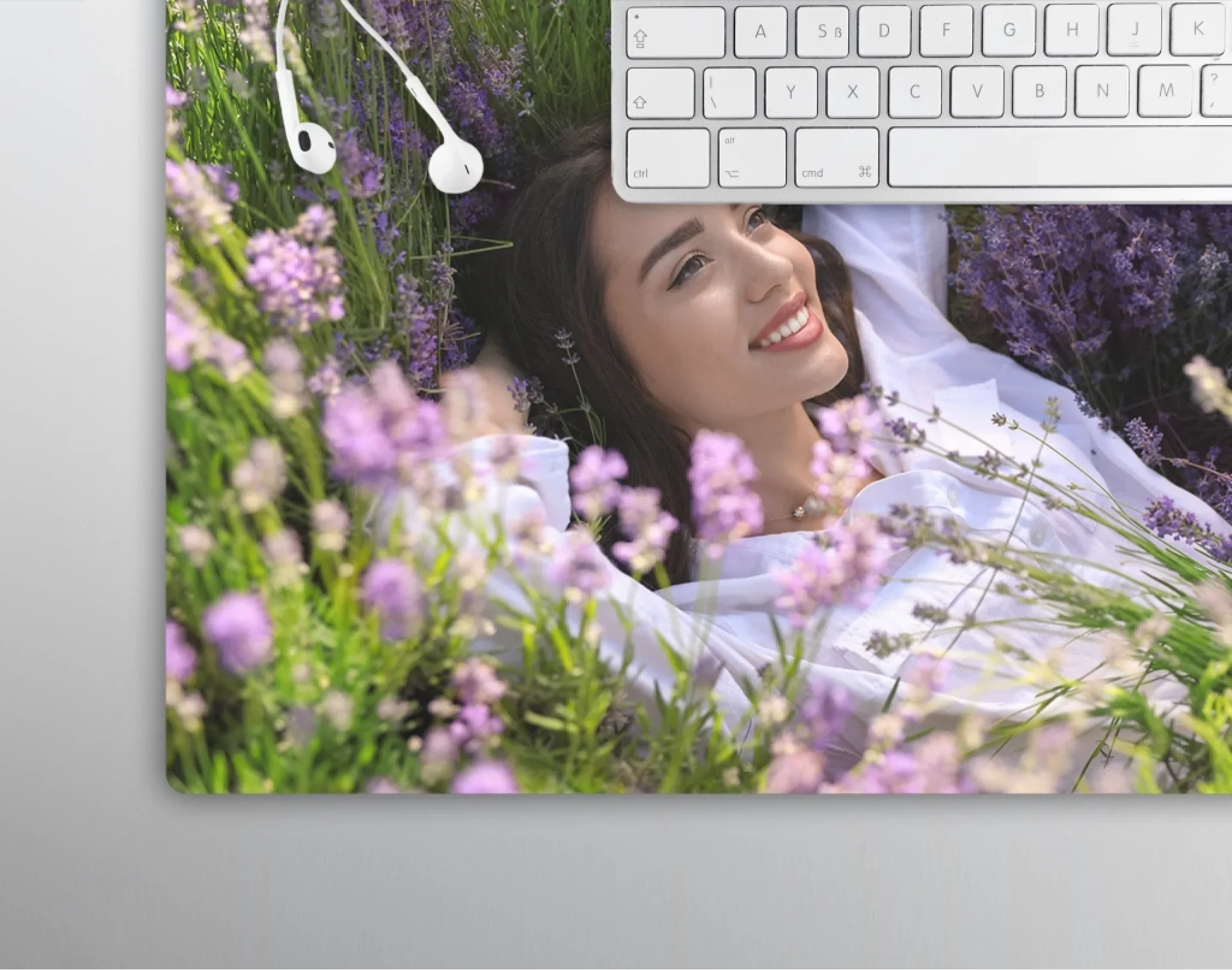 Dein Foto in 1-4 Quadraten mit Wunschtext • ’Statement-Collection’ • personalisierbare Fotomotive