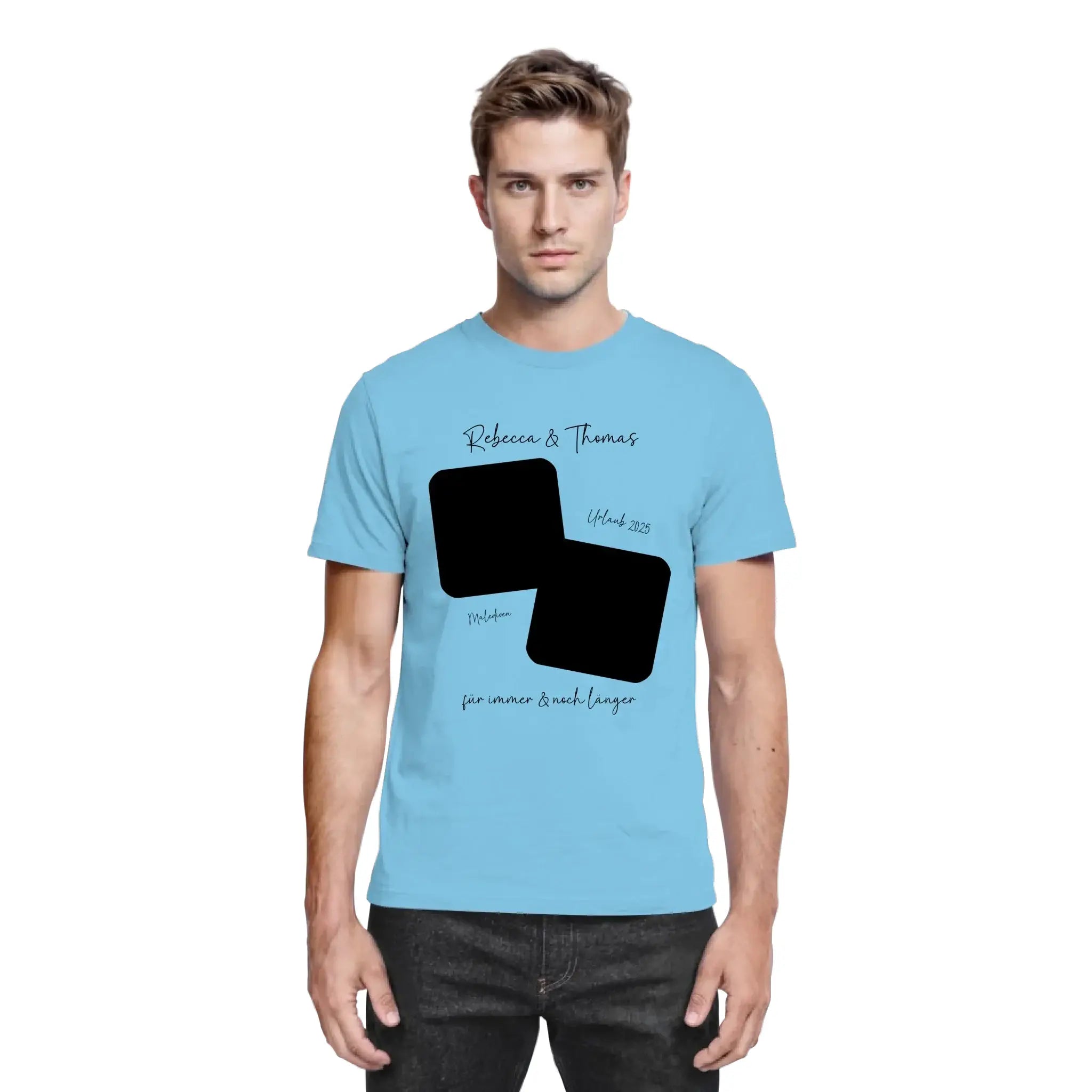 Dein Foto in 1-4 Quadraten mit Wunschtext • ’Statement-Collection’ • personalisierbare Fotomotive