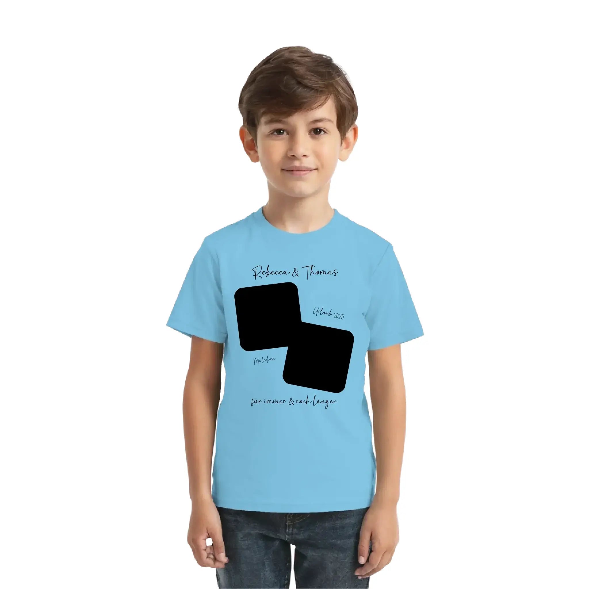 Dein Foto in 1-4 Quadraten mit Wunschtext • ’Statement-Collection’ • personalisierbare Fotomotive