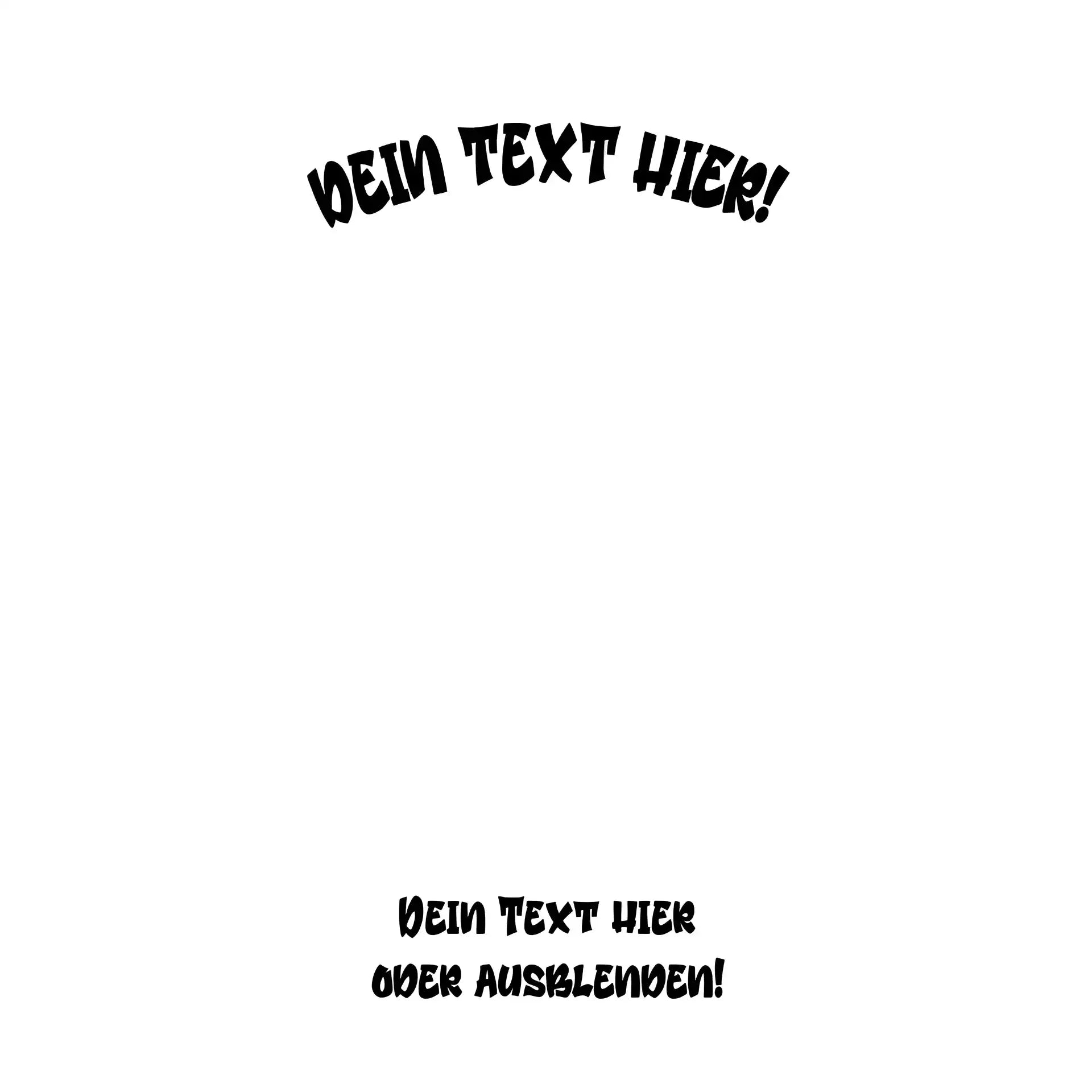 Dein Foto in einem Farbklecks - STICKER 20x20 cm (Aufkleber) • personalisiert - ausgestanzter Sticker 20x20 cm