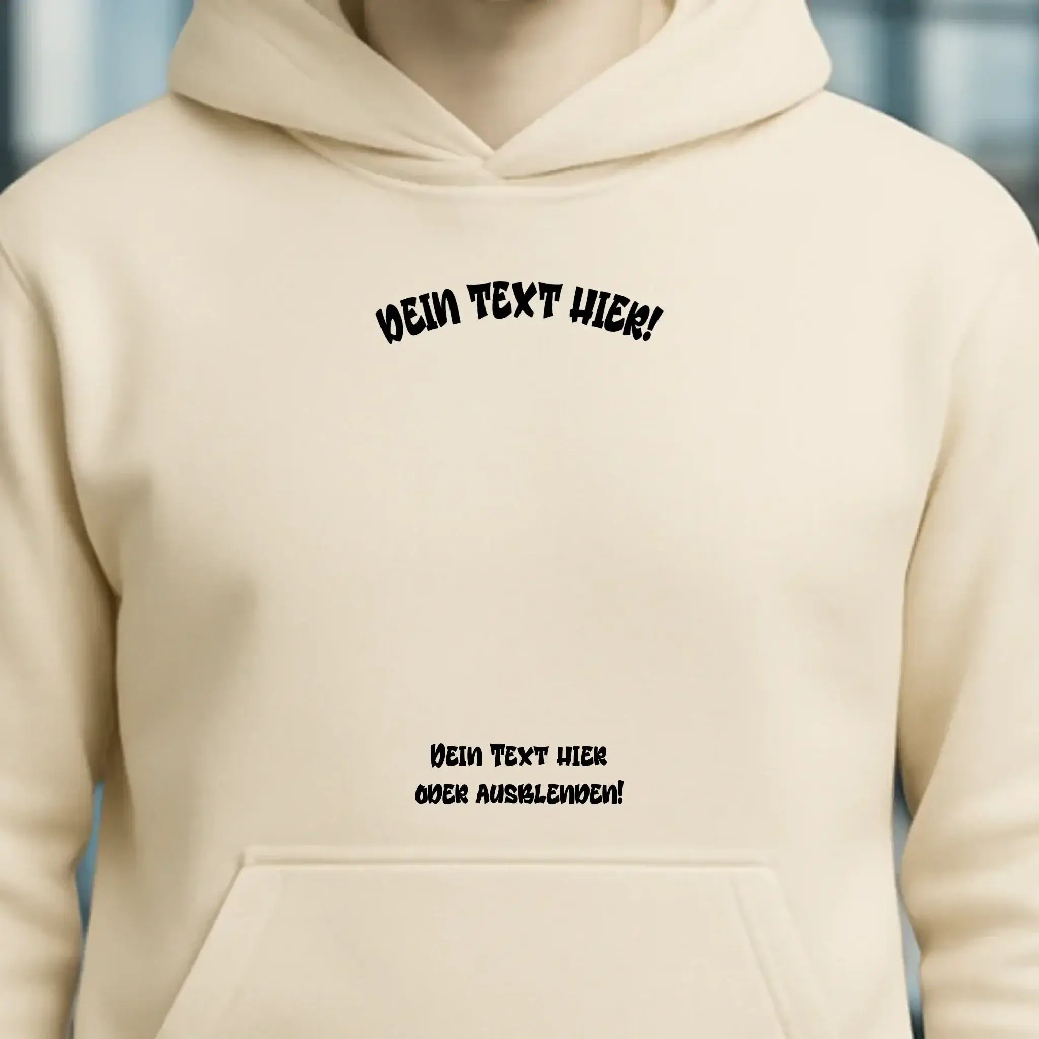 Dein Foto in einem Farbklecks - Unisex Premium Hoodie XS-5XL aus Bio-Baumwolle für Damen & Herren • personalisiert