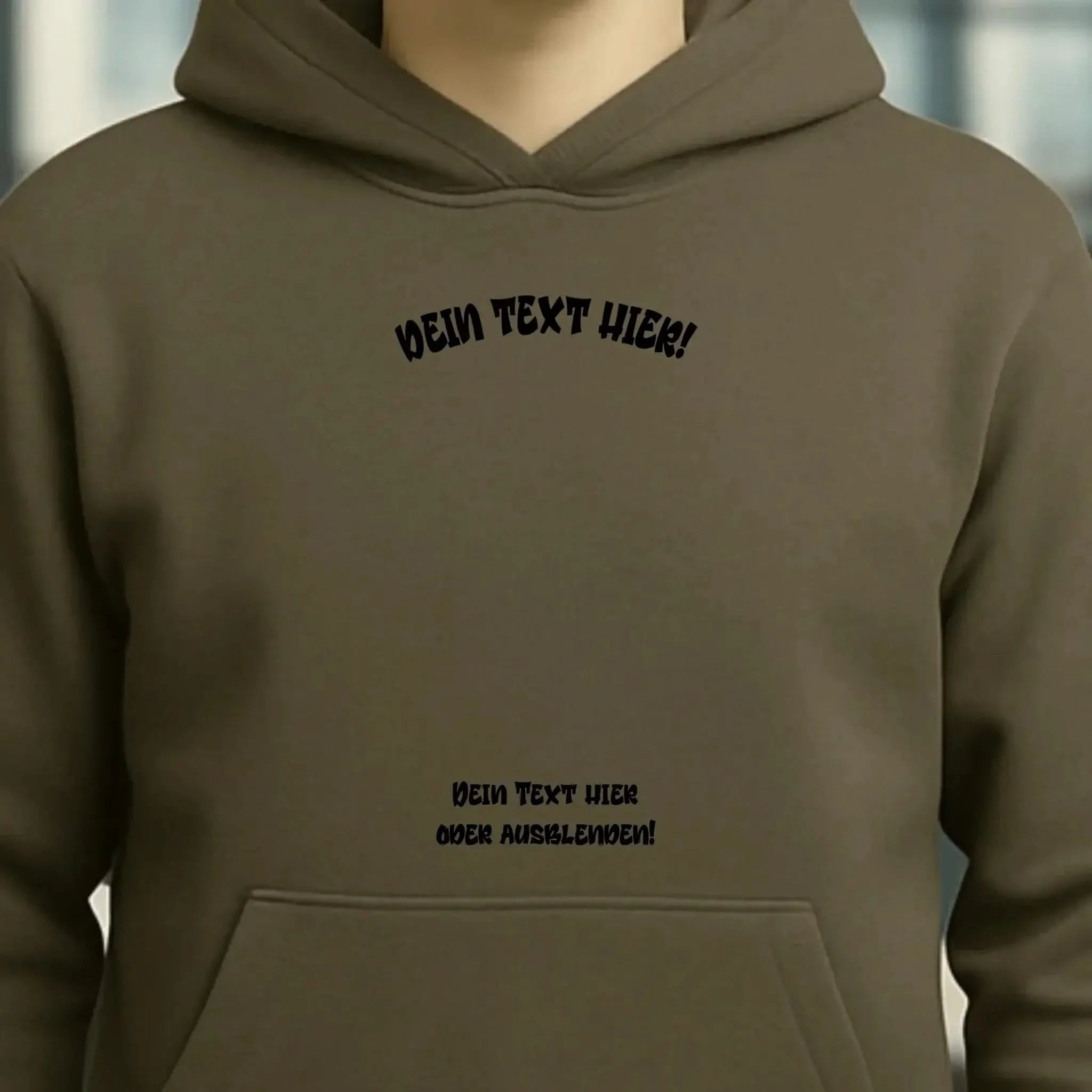 Dein Foto in einem Farbklecks - Unisex Premium Hoodie XS-5XL aus Bio-Baumwolle für Damen & Herren • personalisiert