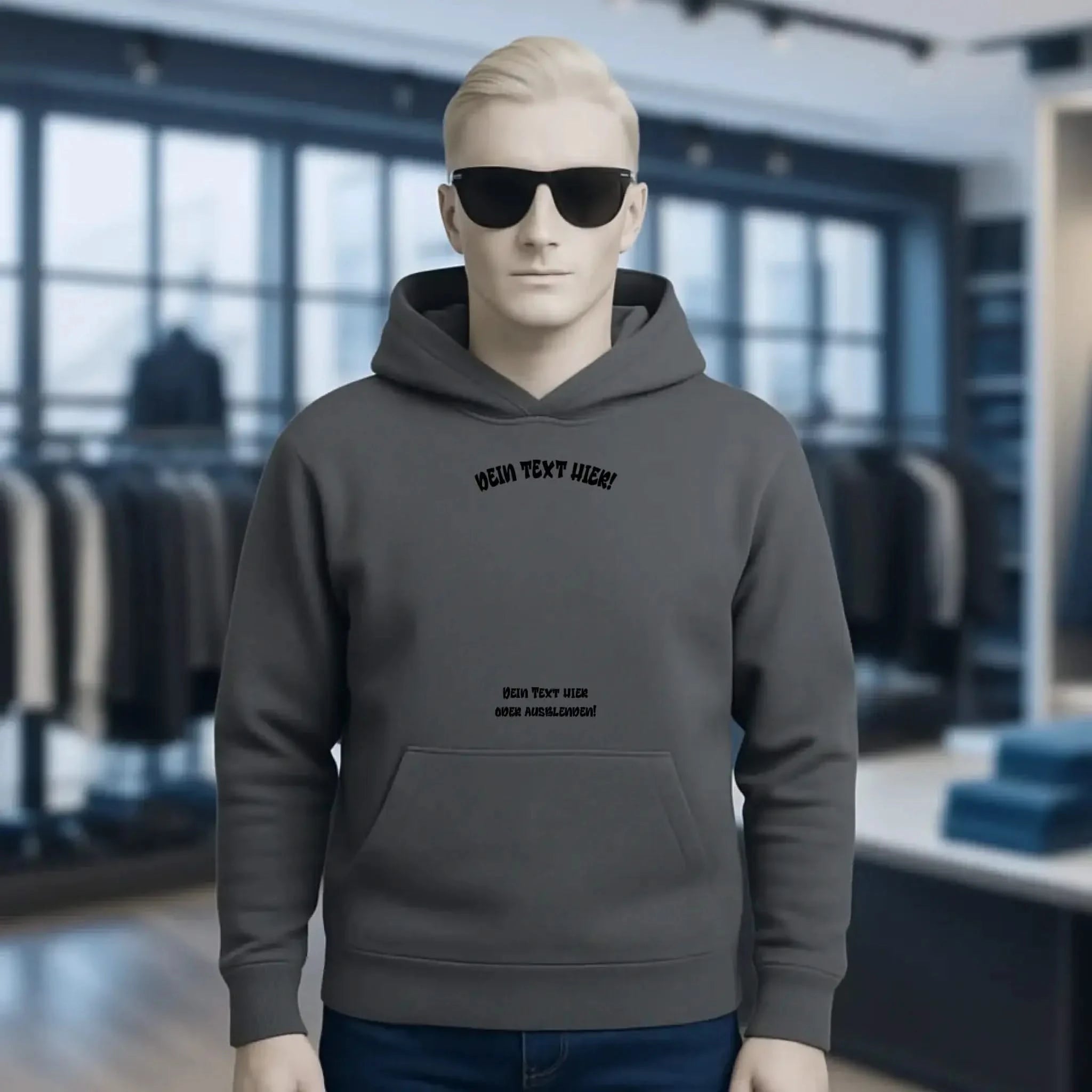 Dein Foto in einem Farbklecks - Unisex Premium Hoodie XS-5XL aus Bio-Baumwolle für Damen & Herren • personalisiert
