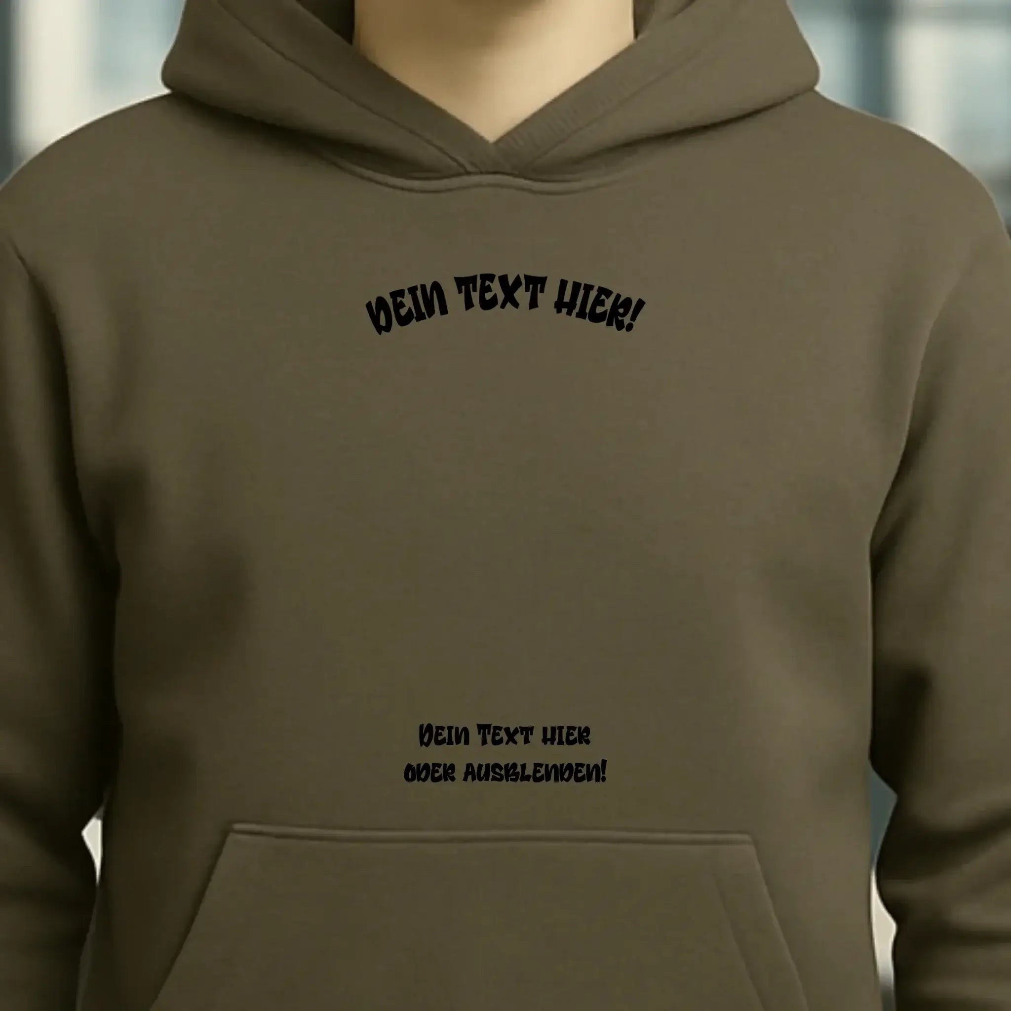 Dein Foto in einem Farbklecks - Unisex Premium Hoodie XS-5XL aus Bio-Baumwolle für Damen & Herren • personalisiert