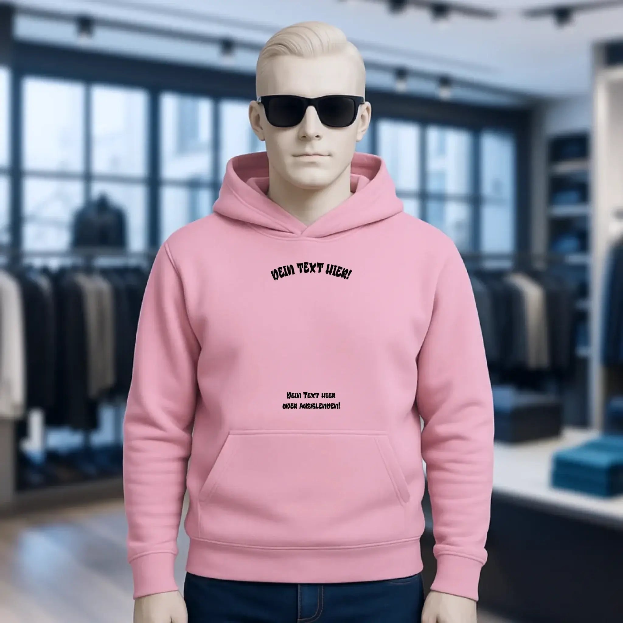 Dein Foto in einem Farbklecks - Unisex Premium Hoodie XS-5XL aus Bio-Baumwolle für Damen & Herren • personalisiert