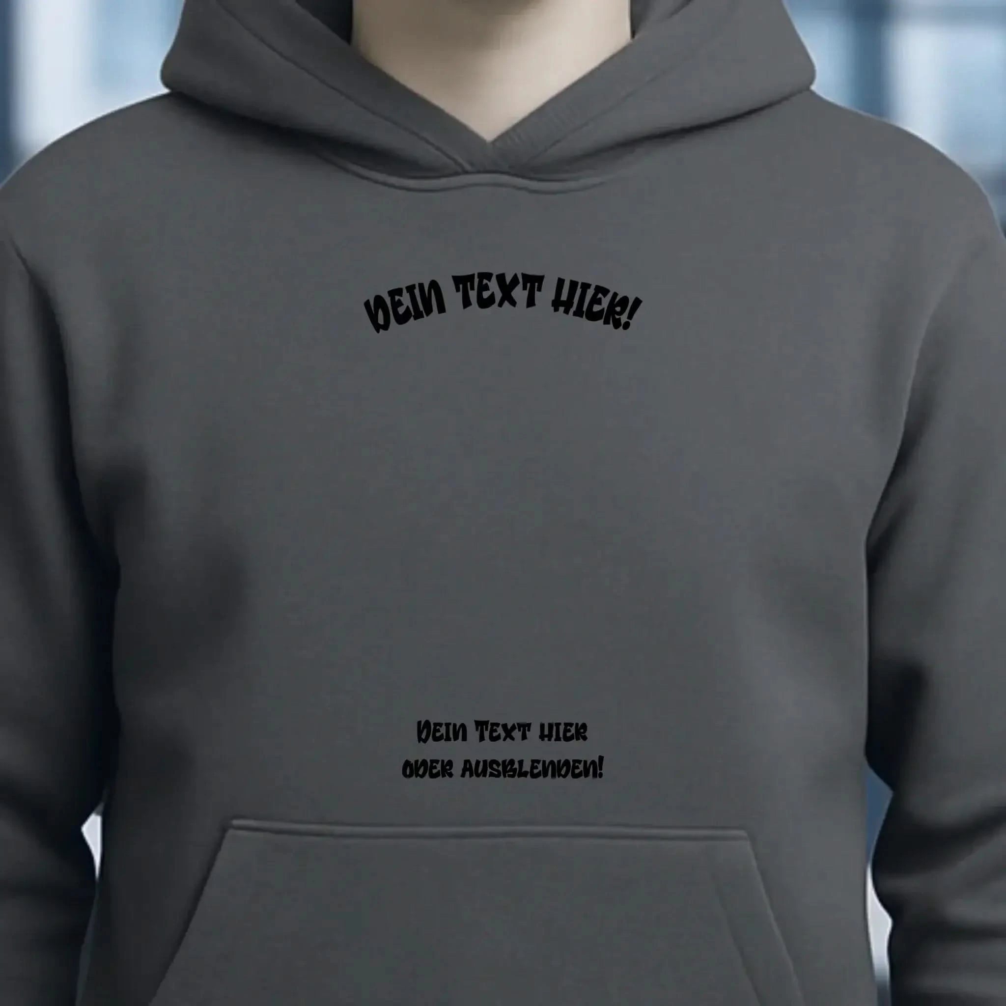 Dein Foto in einem Farbklecks - Unisex Premium Hoodie XS-5XL aus Bio-Baumwolle für Damen & Herren • personalisiert