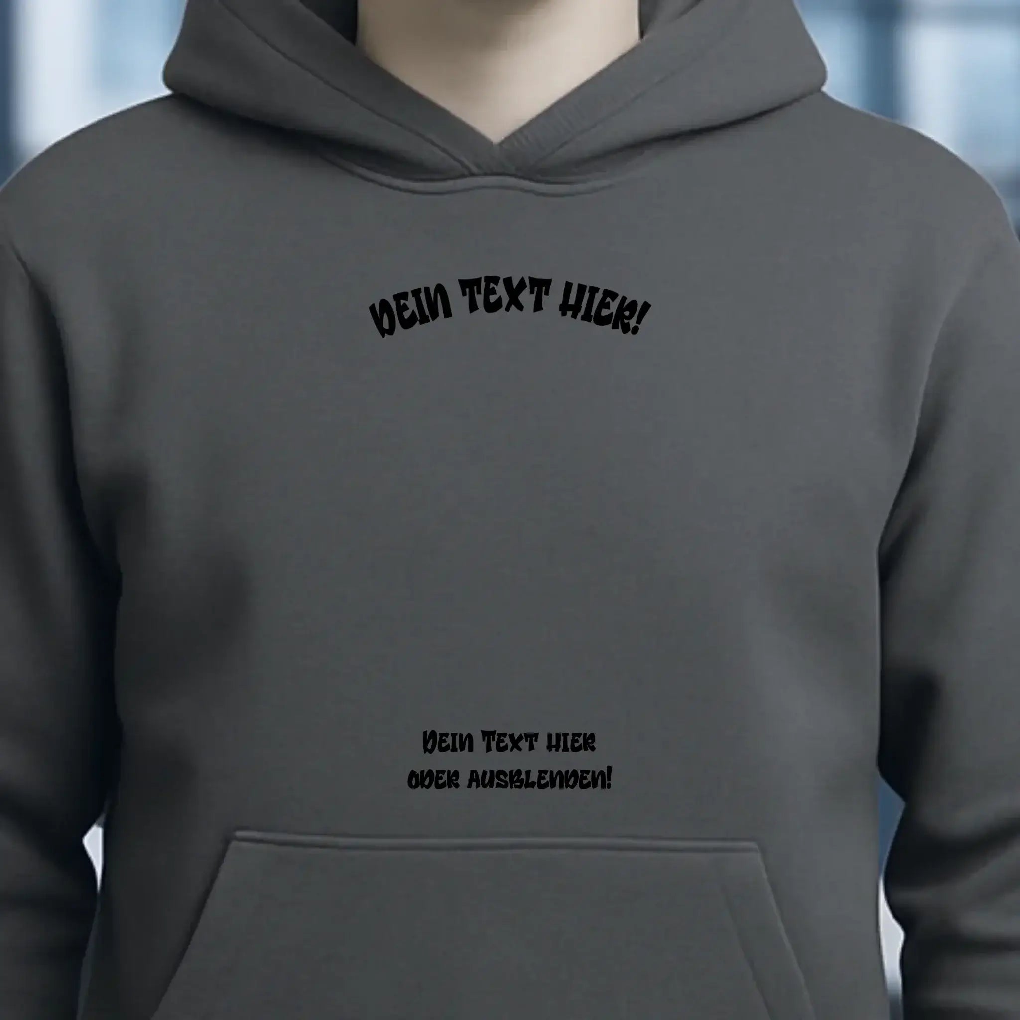 Dein Foto in einem Farbklecks - Unisex Premium Hoodie XS-5XL aus Bio-Baumwolle für Damen & Herren • personalisiert